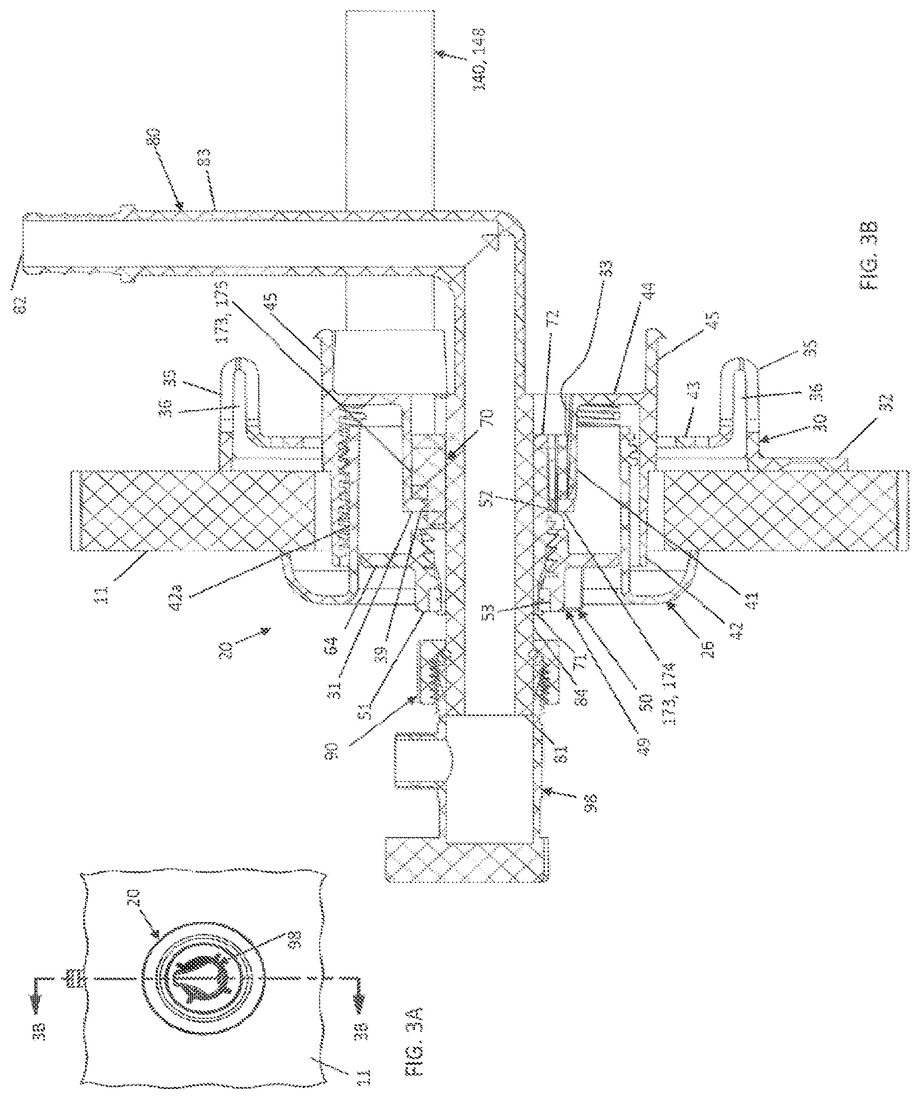 Patent US12480290 Figure 3 – Fixture outlet box