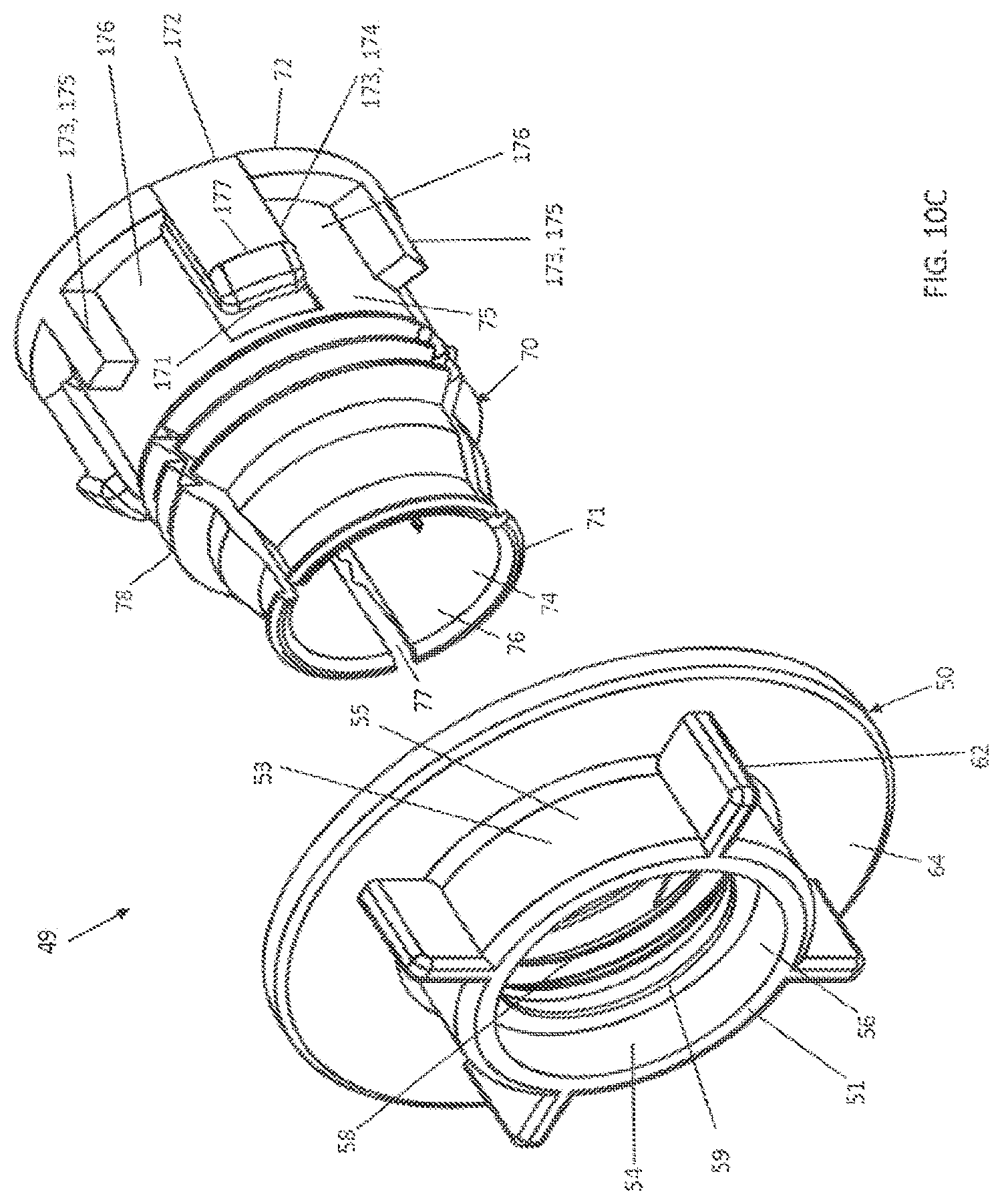 Patent US12480290 Figure 10 – Fixture outlet box