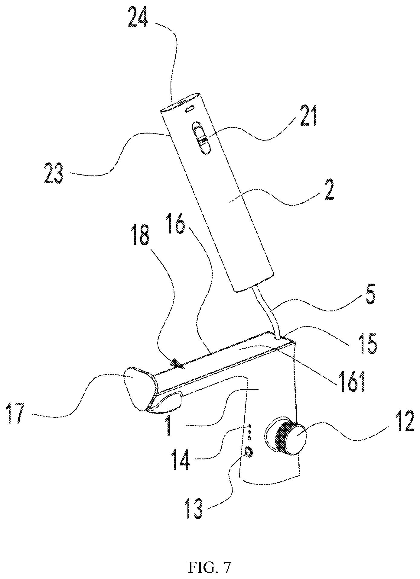 Patent US12480292 Figure 7 – Water outlet device