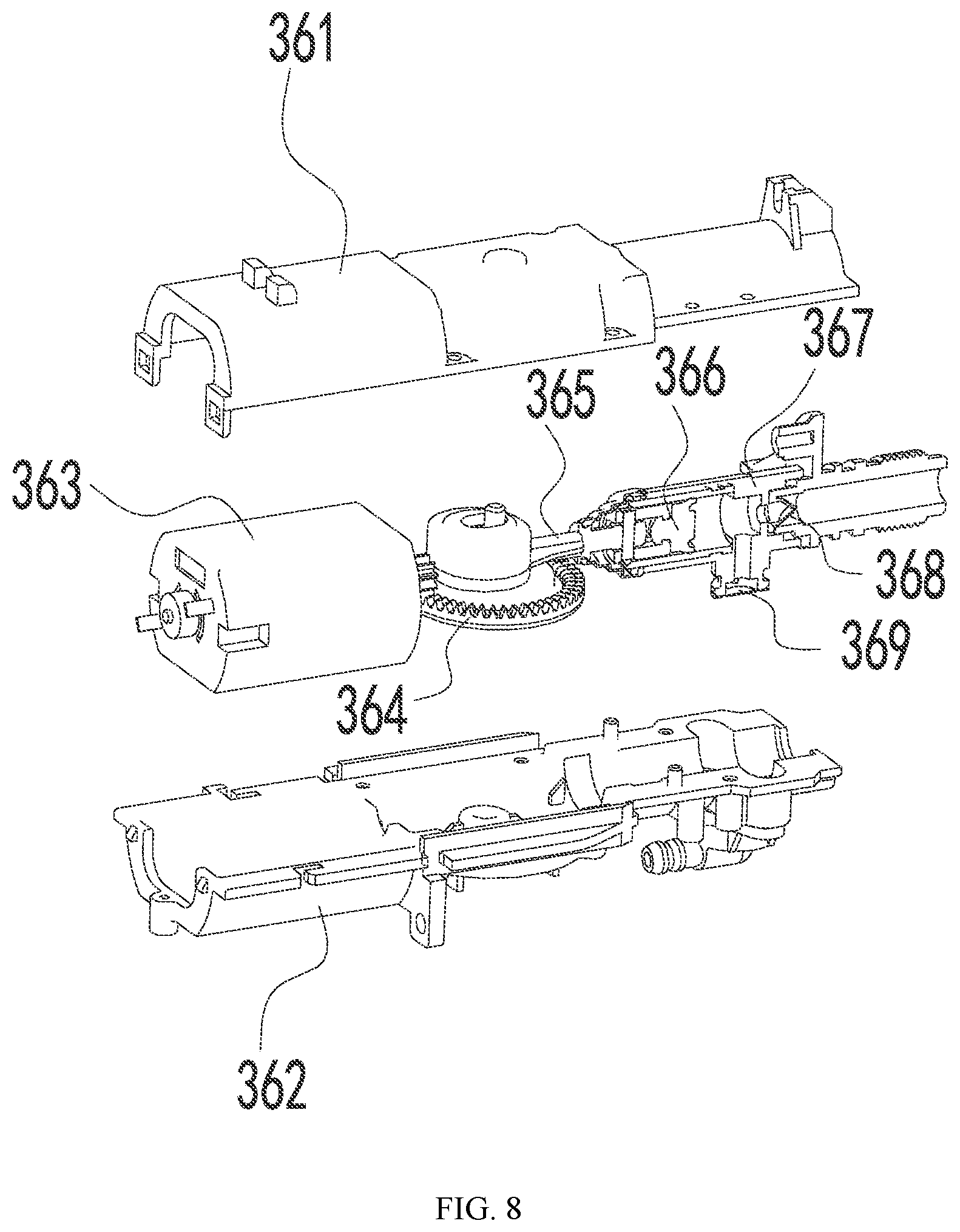 Patent US12480292 Figure 8 – Water outlet device