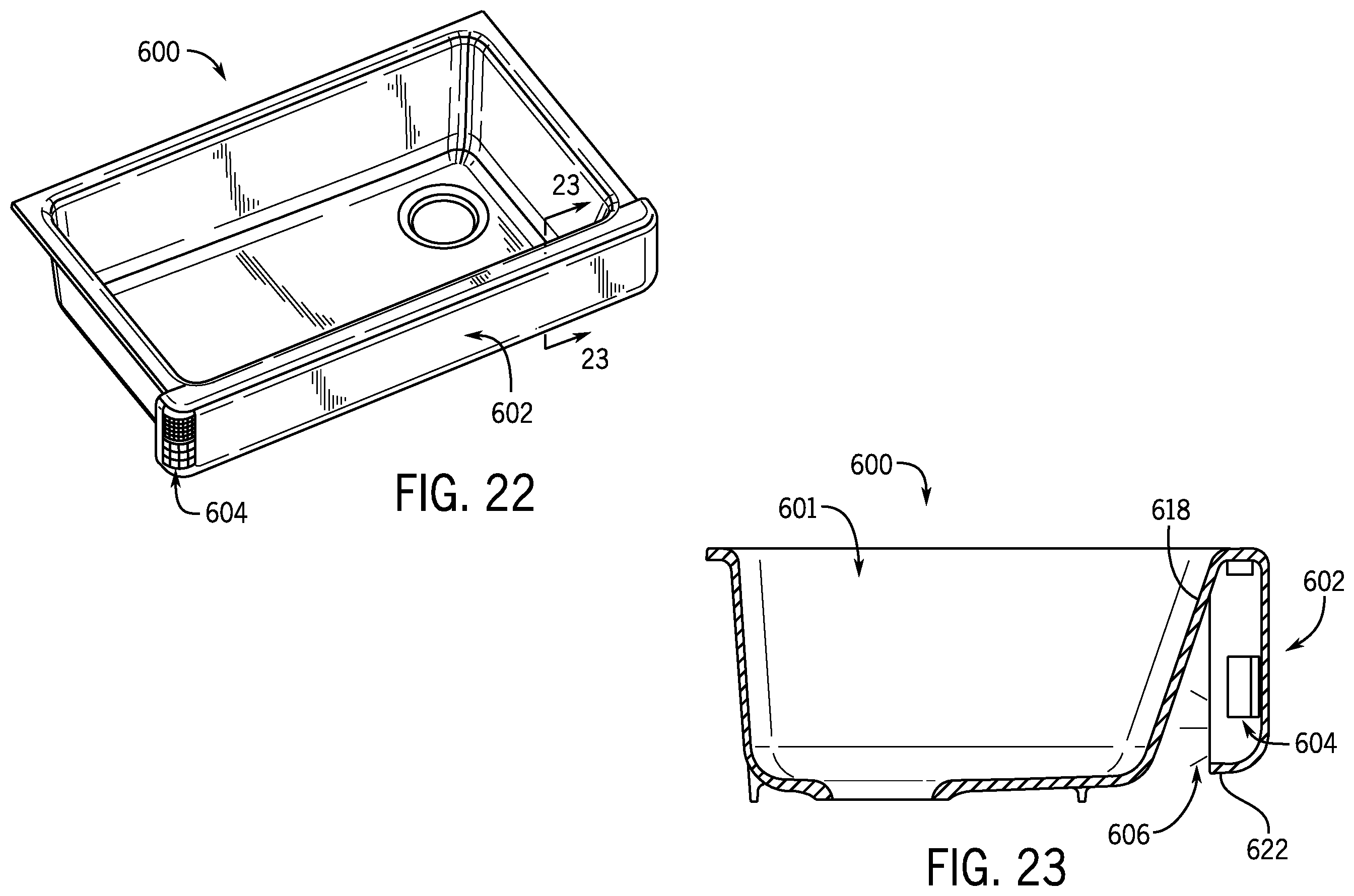 Patent US12480294 Figure 12 – Smart sink