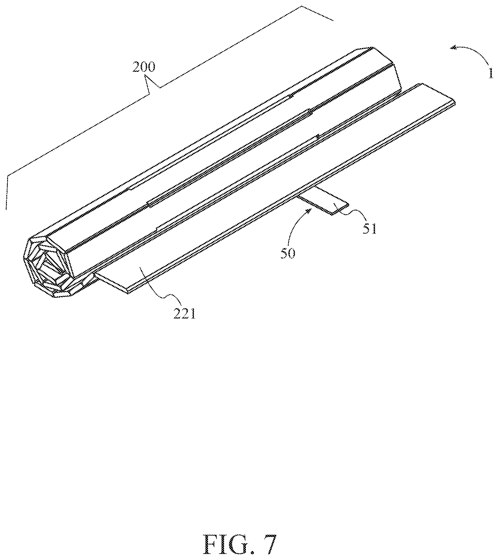 Patent US12480295 Figure 7 – Sink top mat