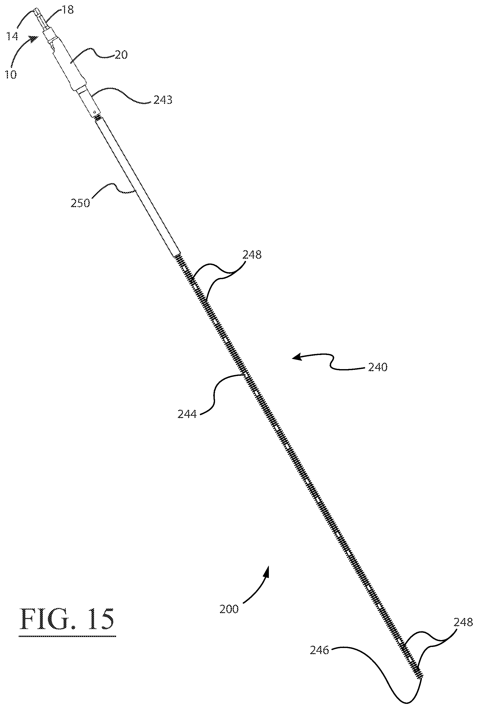 Patent US12480297 Figure 11 – Power tool adapter for a drain cleaning device