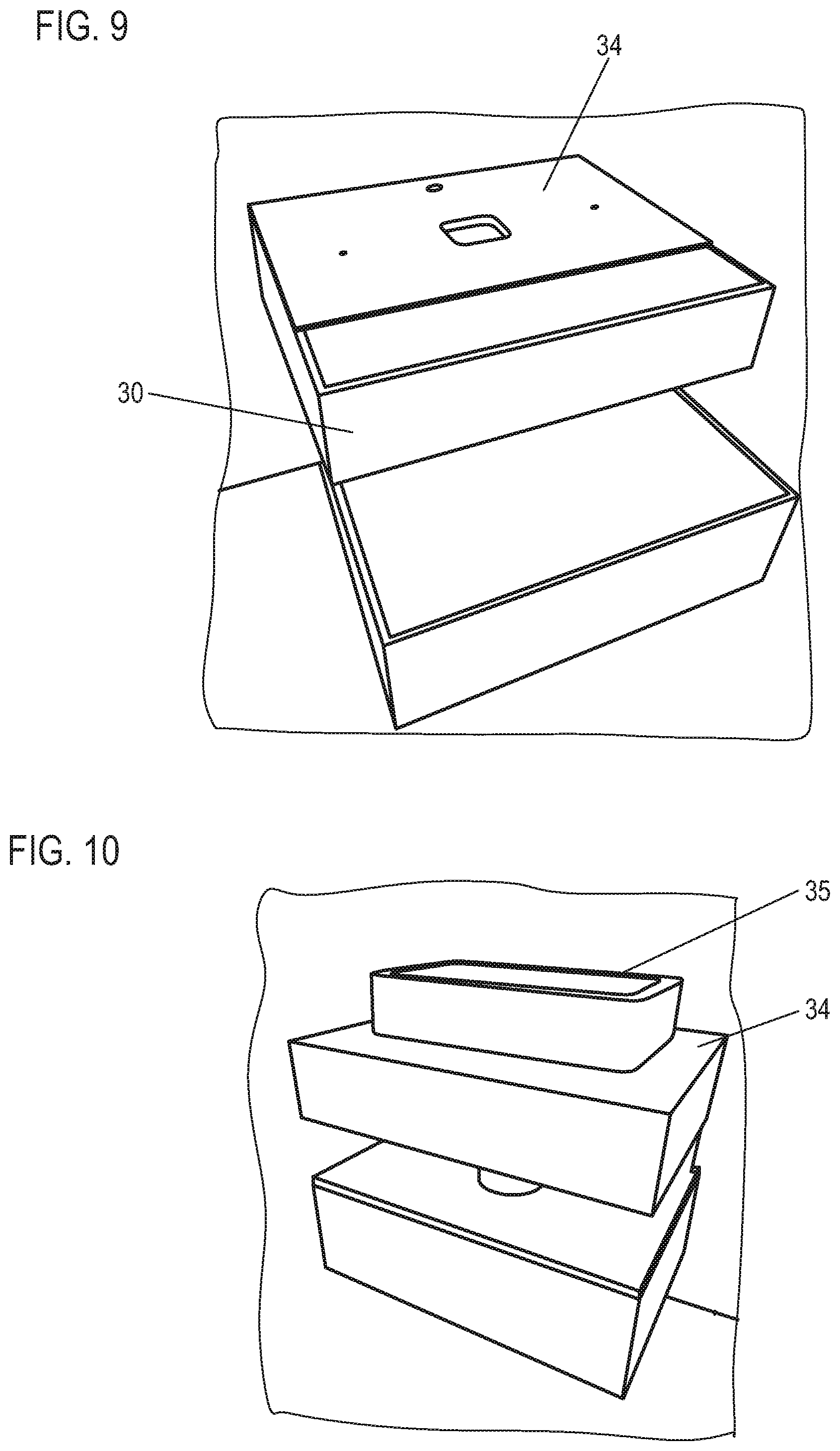Patent US12480298 Figure 8 – Sanitary furniture to be hung on the wall