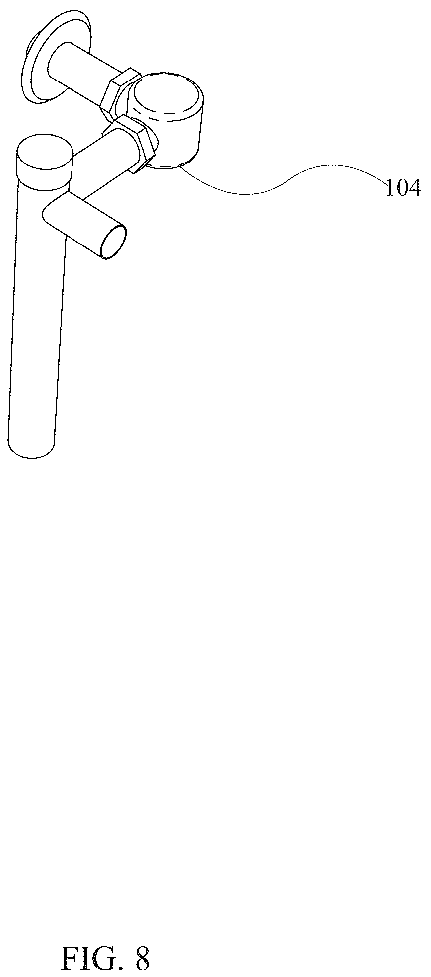 Patent US12480299 Figure 8 – Toilet vacuum system