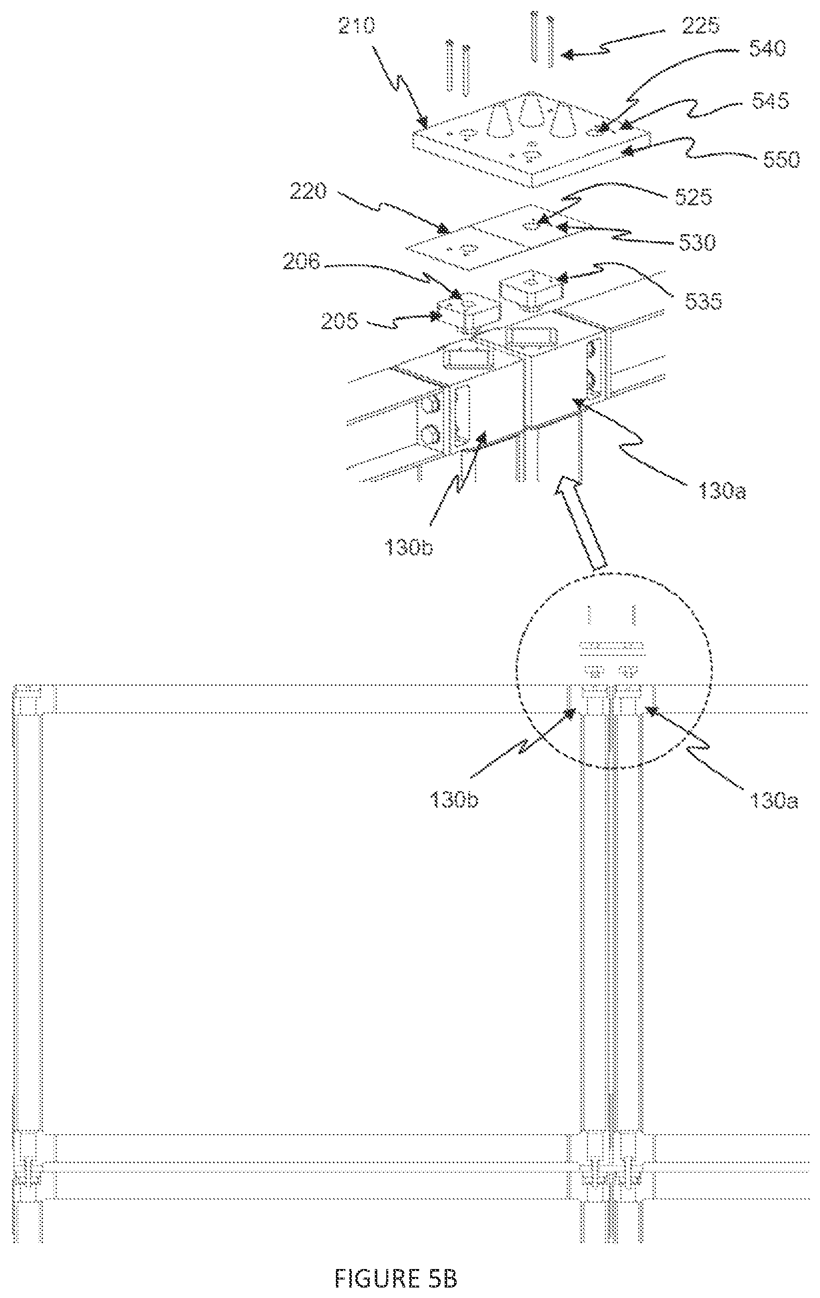 Patent US12480302 Figure 11 – Connection node for modular building structures