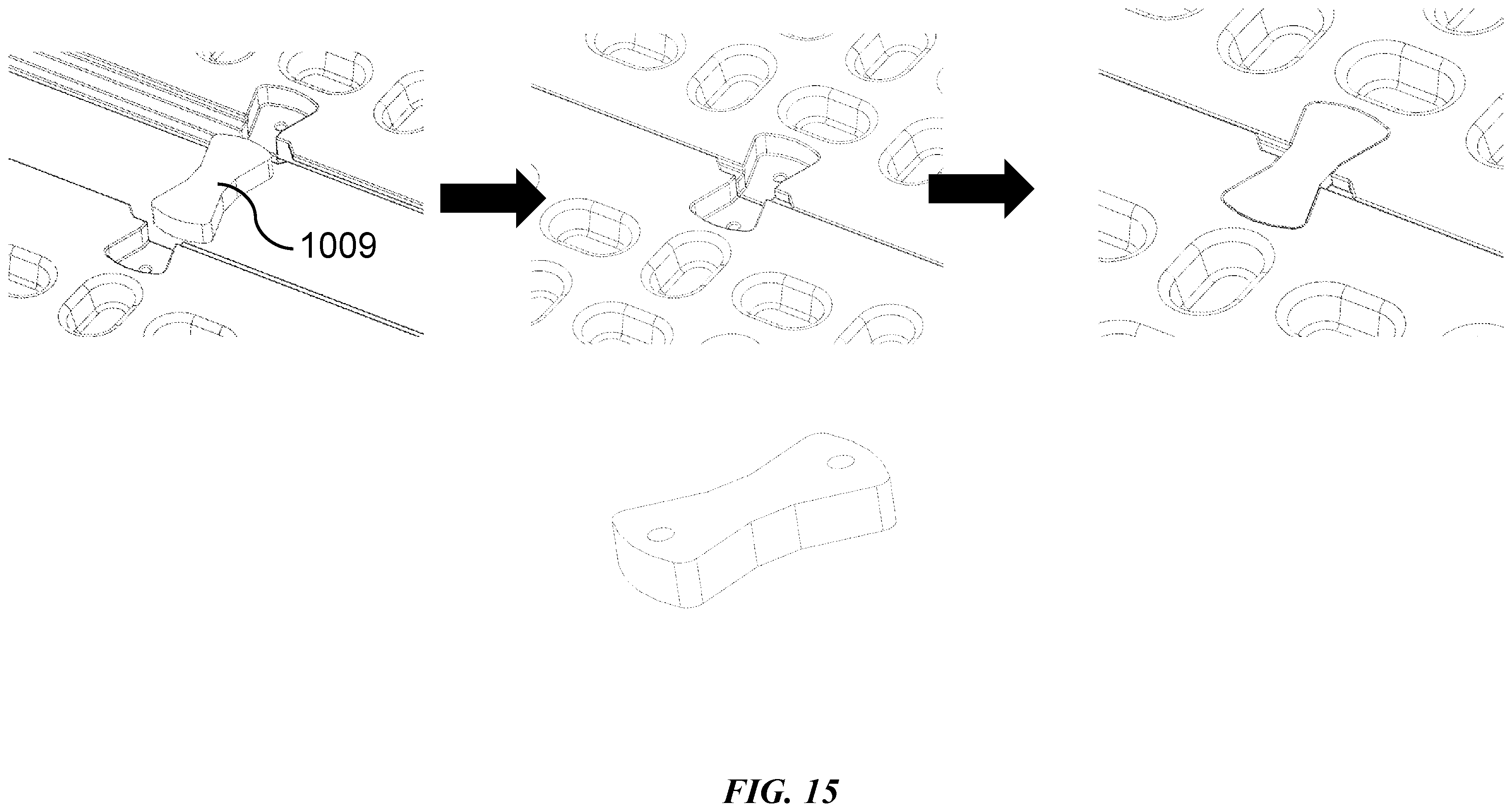 Patent US12480303 Figure 15 – Storage shed structure