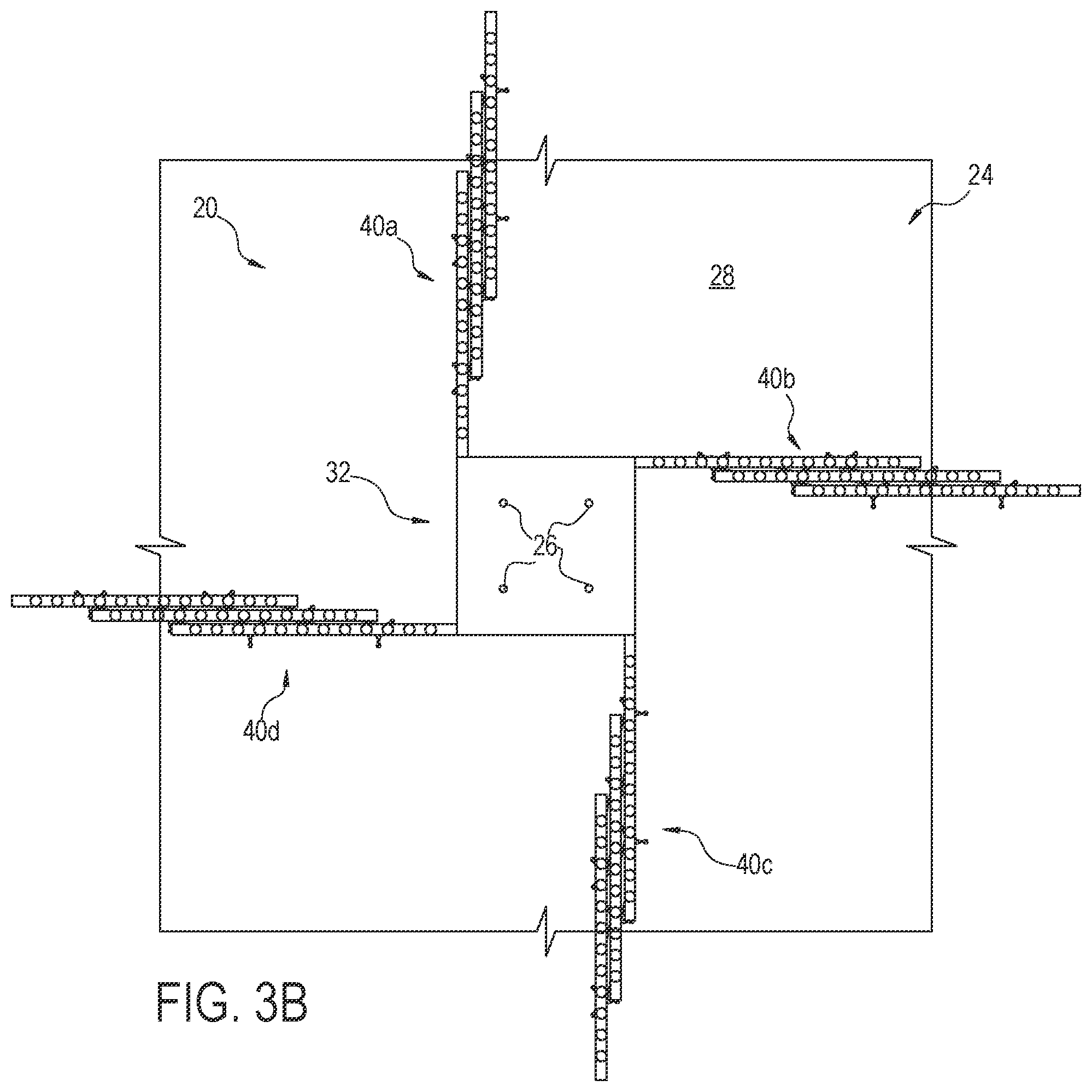 Patent US12480304 Figure 4 – Stud rail systems and methods for use in reinforced concrete structures