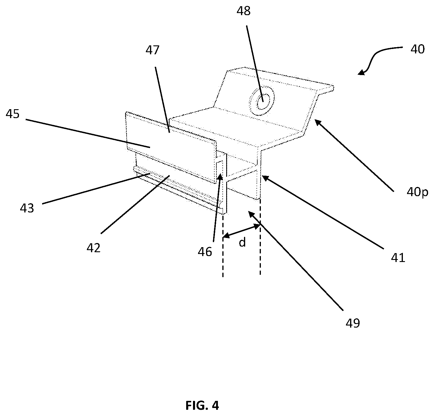 Patent US12480305 Figure 4 – Façade insulating system