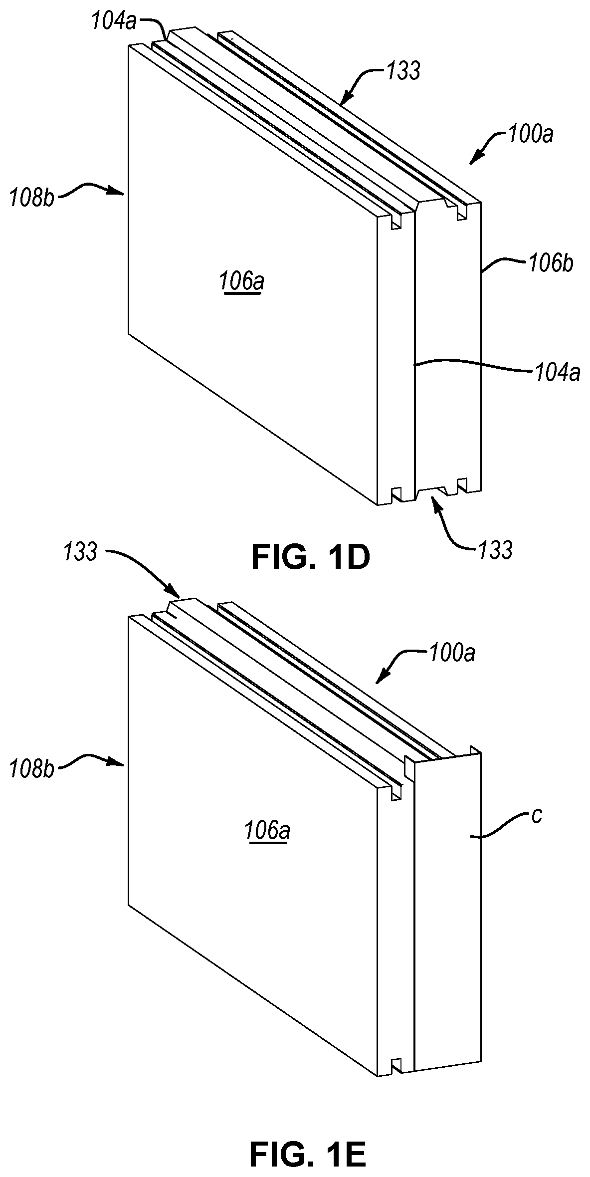 Patent US12480306 Figure 2 – Method for constructing building using C-channel and standard and transition panels