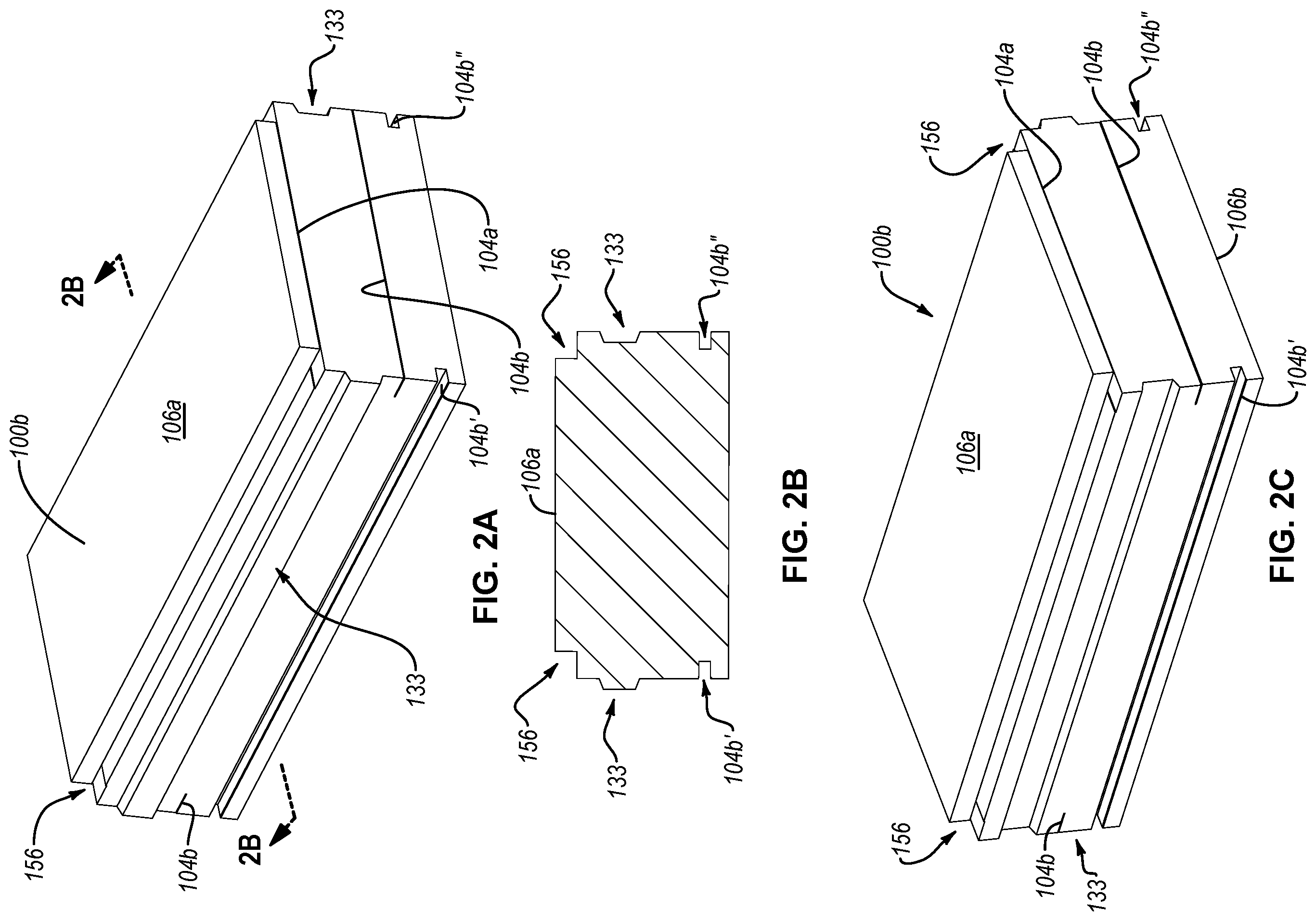 Patent US12480306 Figure 3 – Method for constructing building using C-channel and standard and transition panels