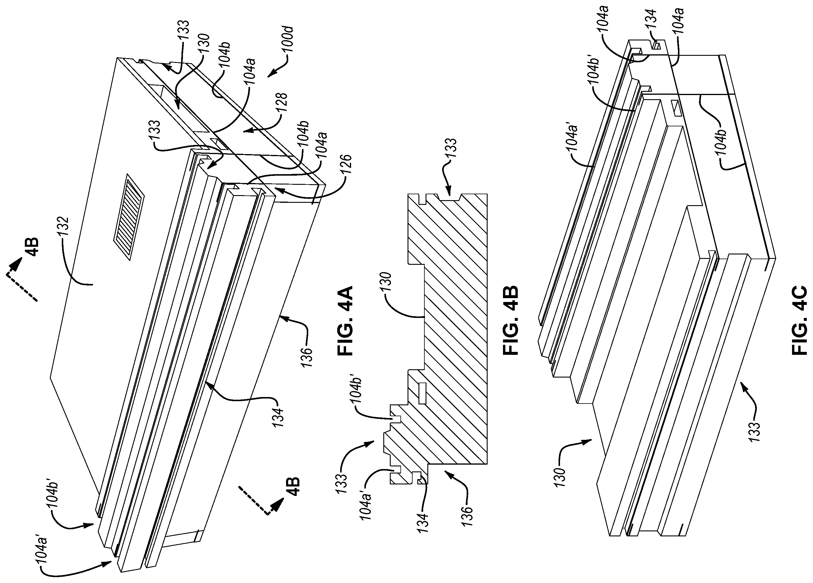 Patent US12480306 Figure 5 – Method for constructing building using C-channel and standard and transition panels