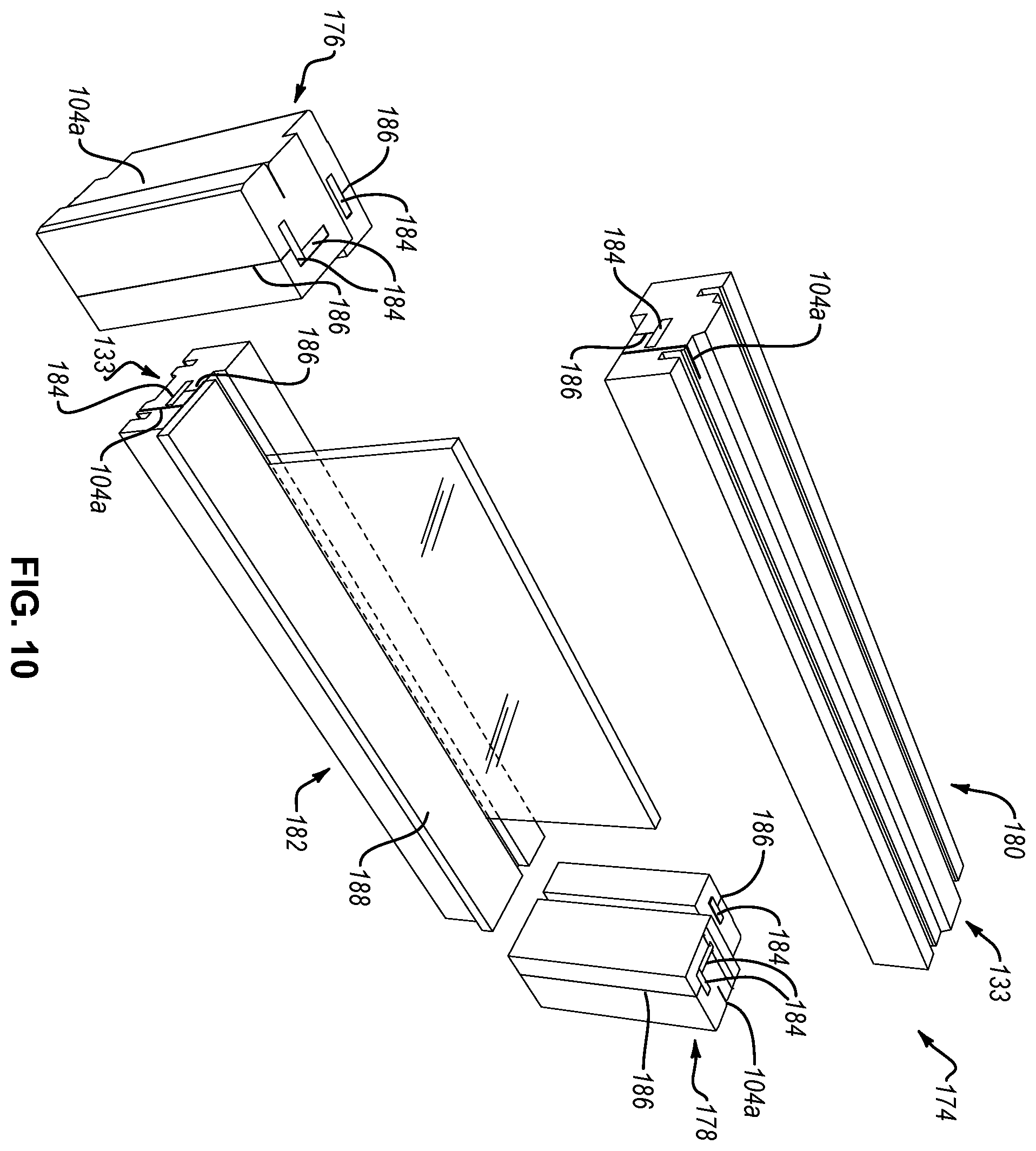 Patent US12480306 Figure 13 – Method for constructing building using C-channel and standard and transition panels