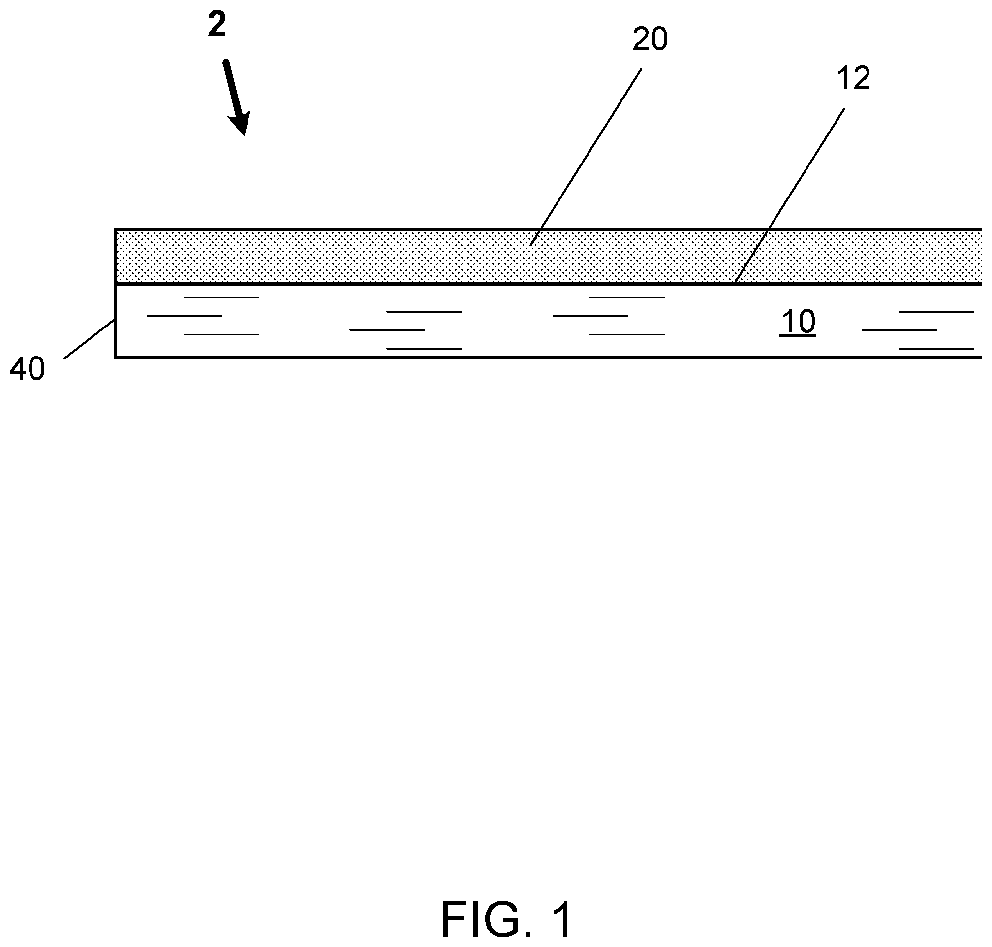 Patent US12480307 Figure 1 – Structural panel with exterior insulating foam layer
