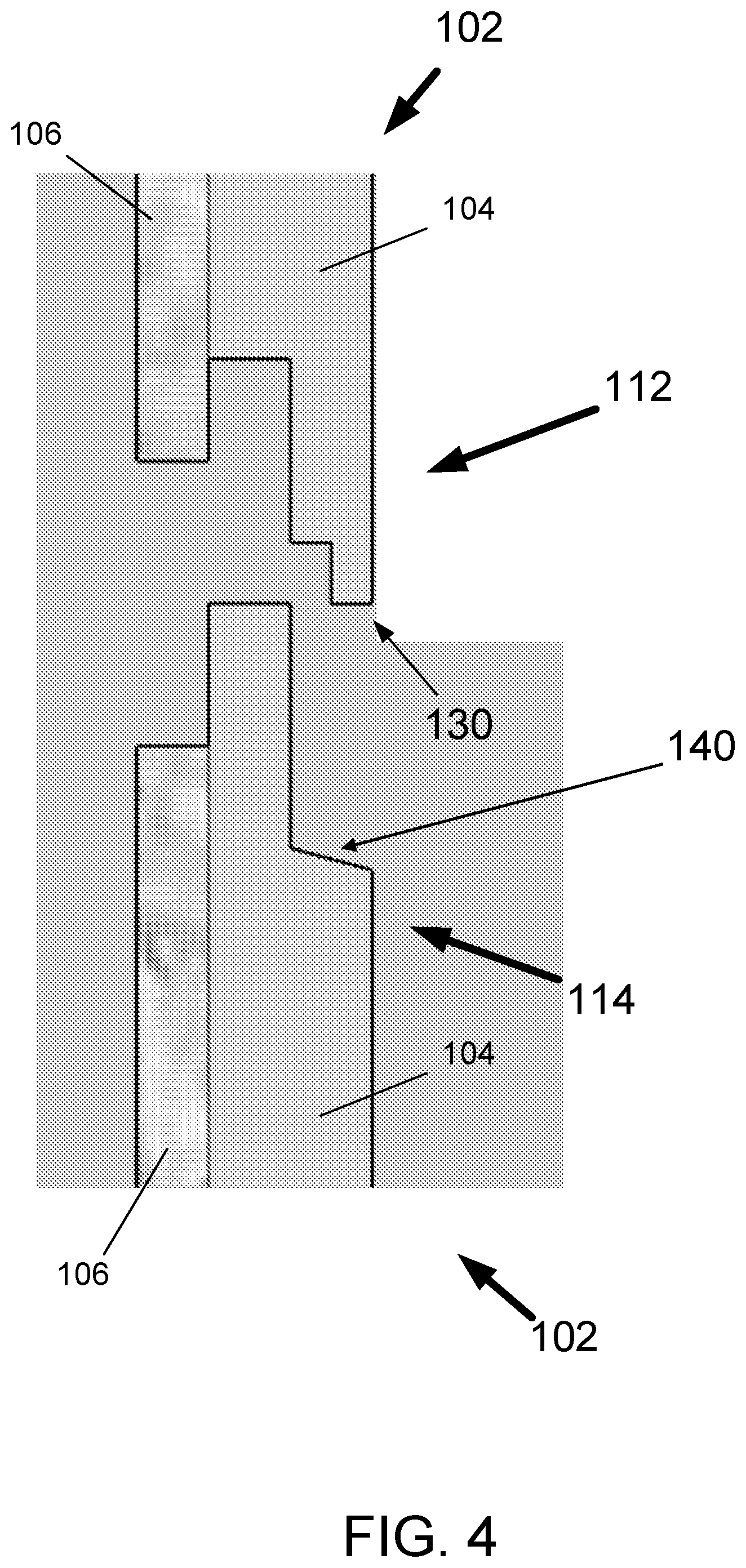 Patent US12480307 Figure 4 – Structural panel with exterior insulating foam layer