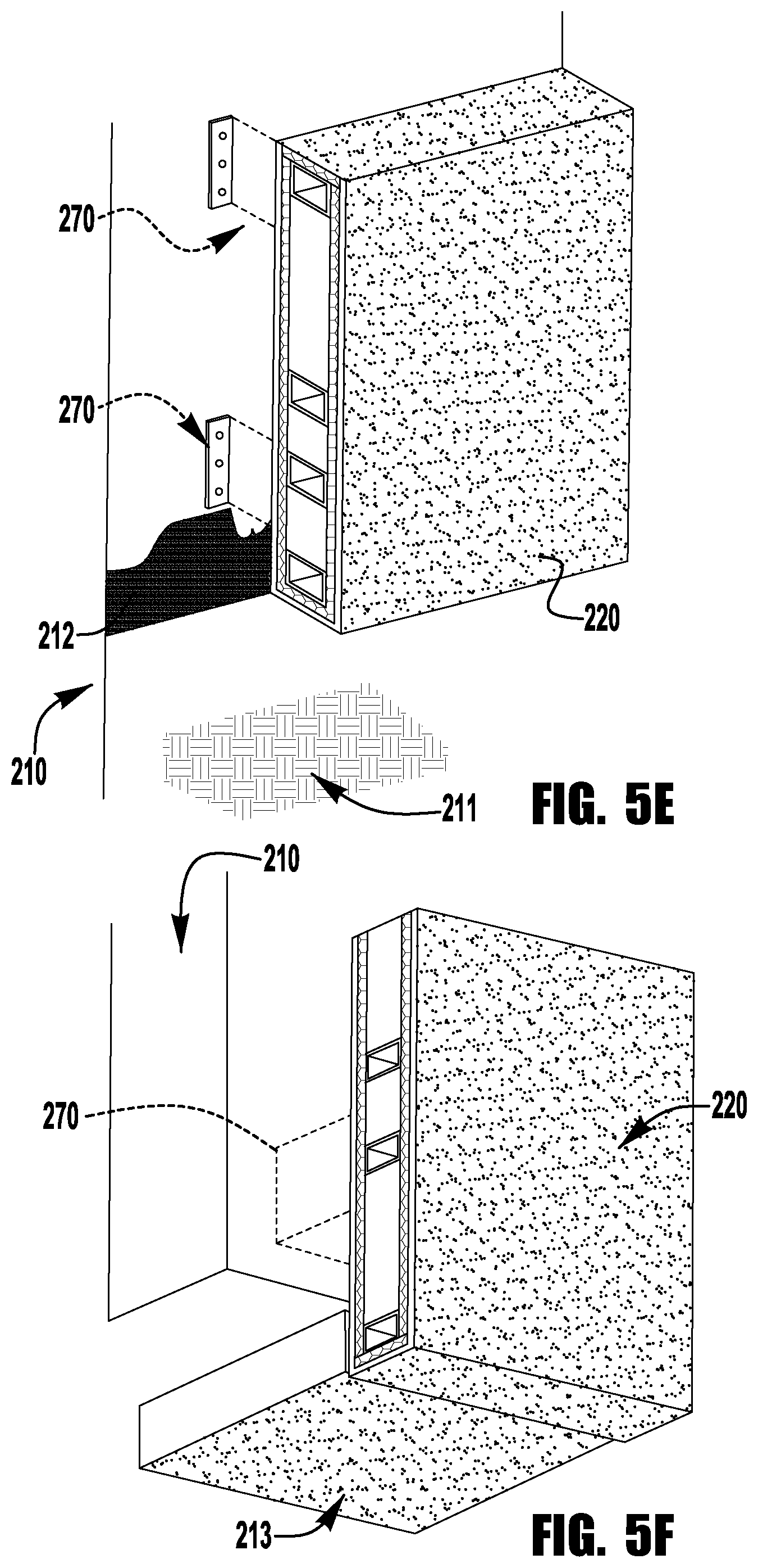 Patent US12480308 Figure 10 – Structural insulated finished cladding assemblies