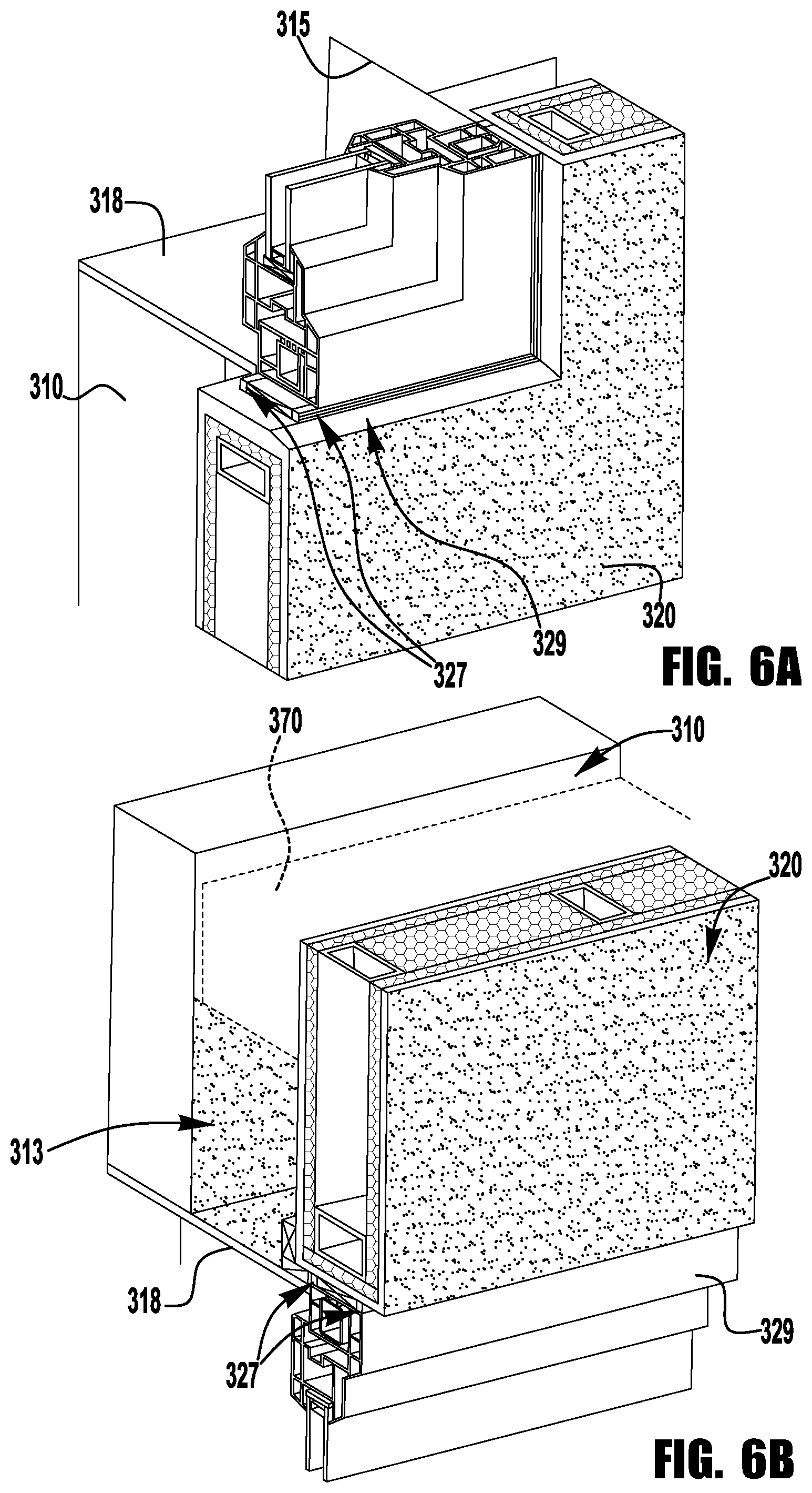 Patent US12480308 Figure 11 – Structural insulated finished cladding assemblies