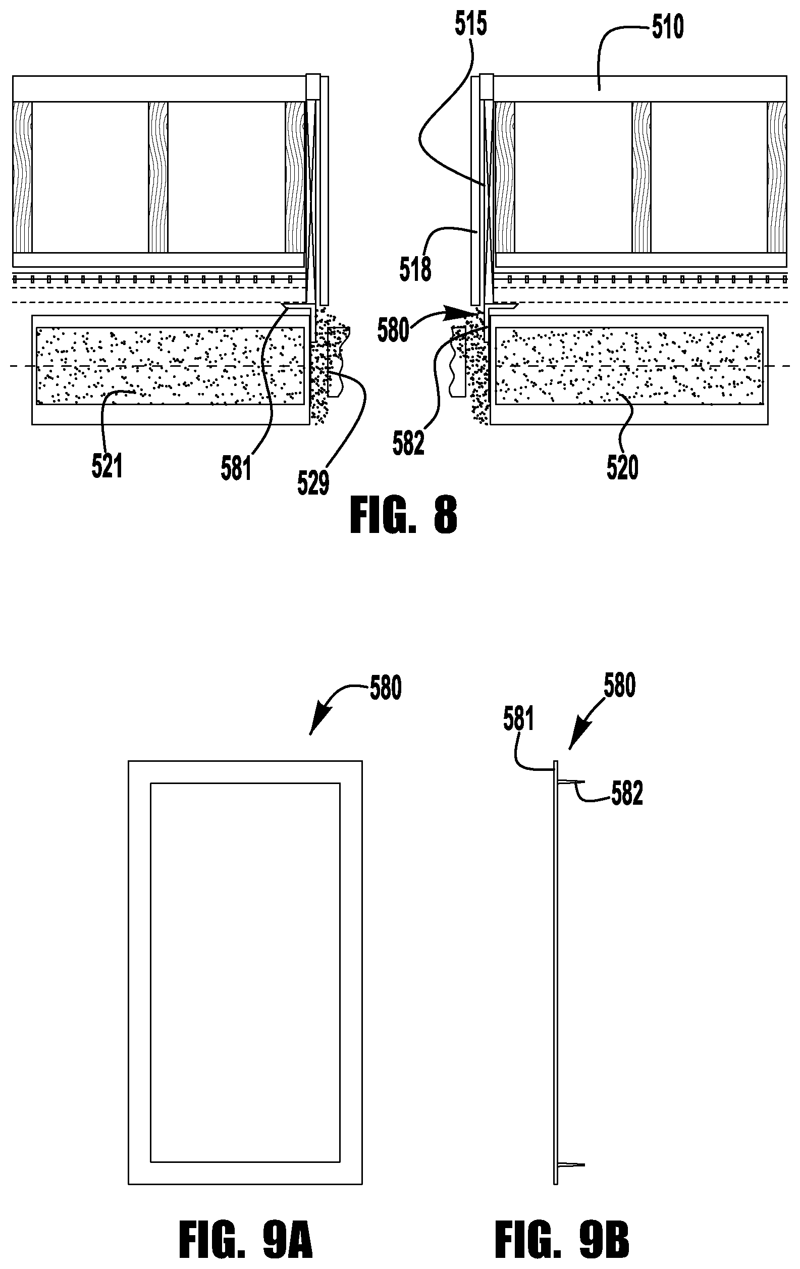Patent US12480308 Figure 13 – Structural insulated finished cladding assemblies