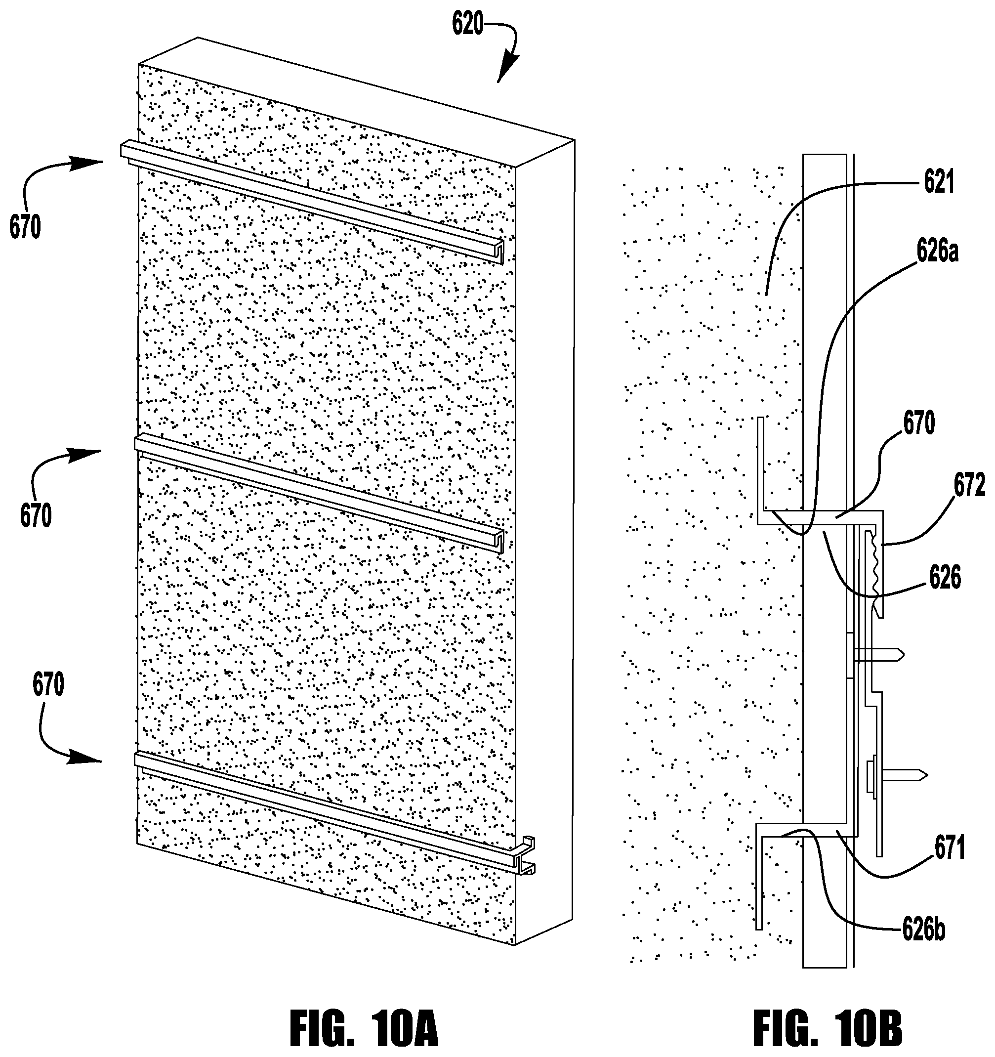 Patent US12480308 Figure 14 – Structural insulated finished cladding assemblies