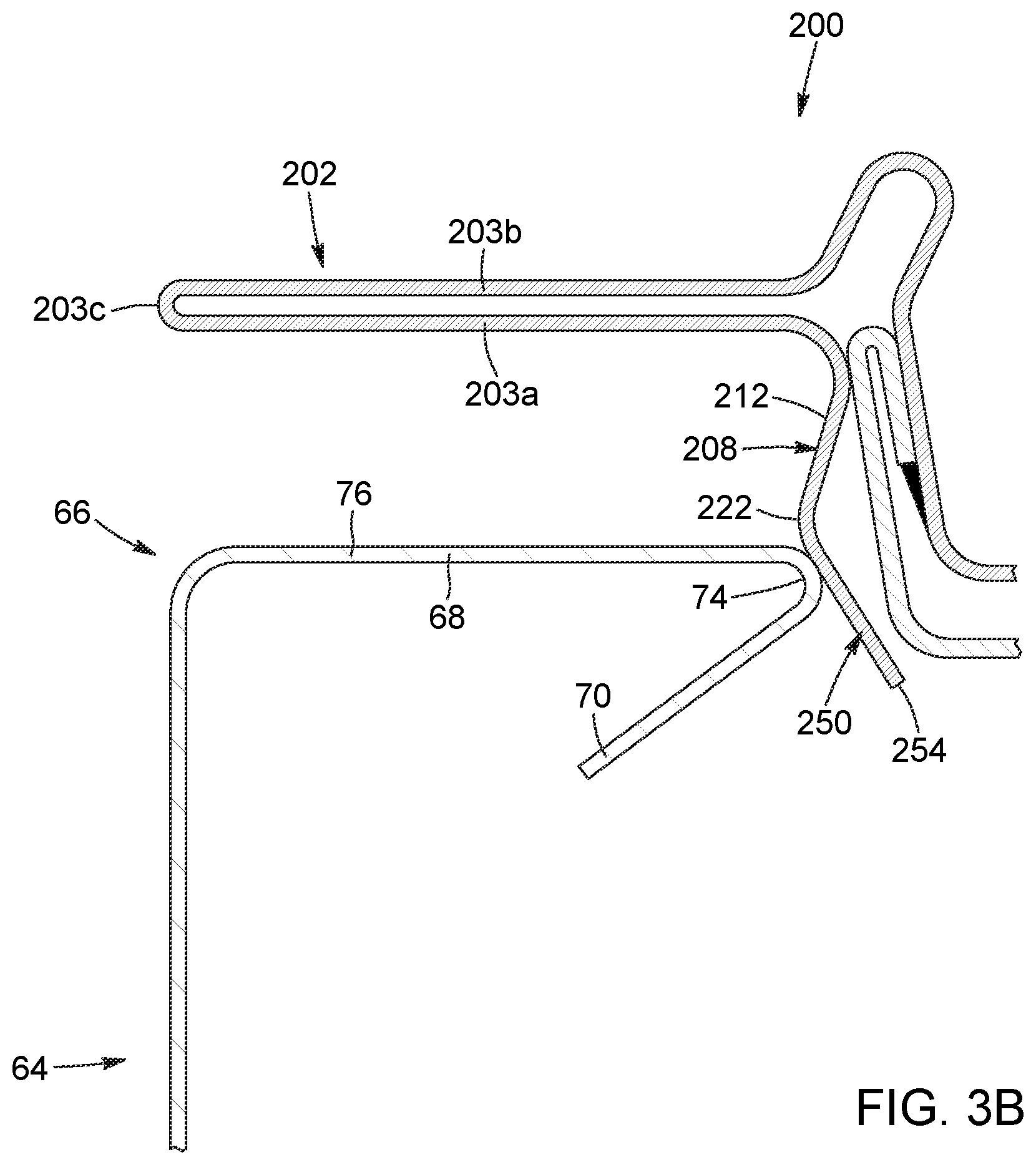 Patent US12480310 Figure 4 – Gutter assembly and cover