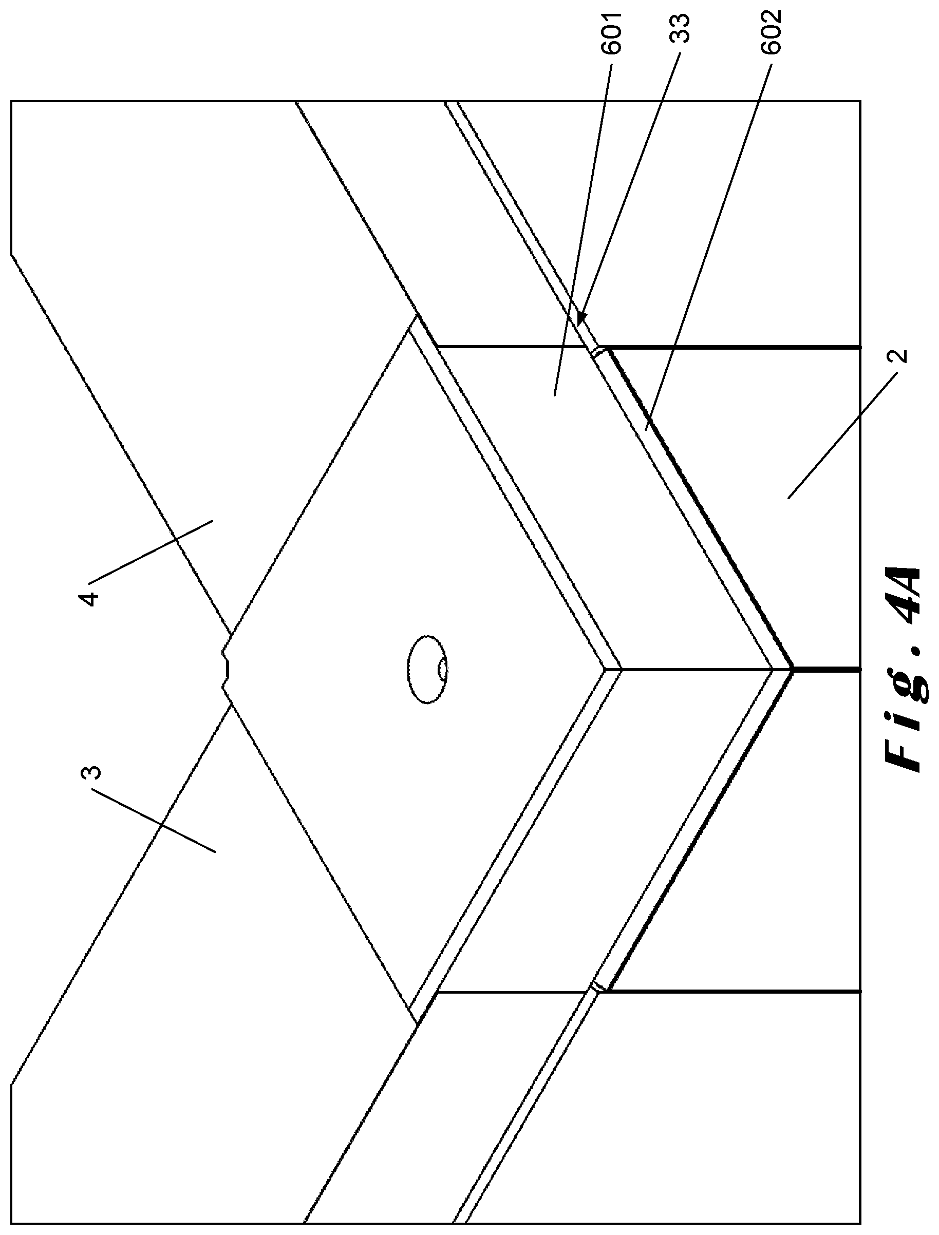 Patent US12480311 Figure 6 – Roof construction for a canopy, kit of parts for assembling the roof construction, and method for placing a ledstrip in the roof construction