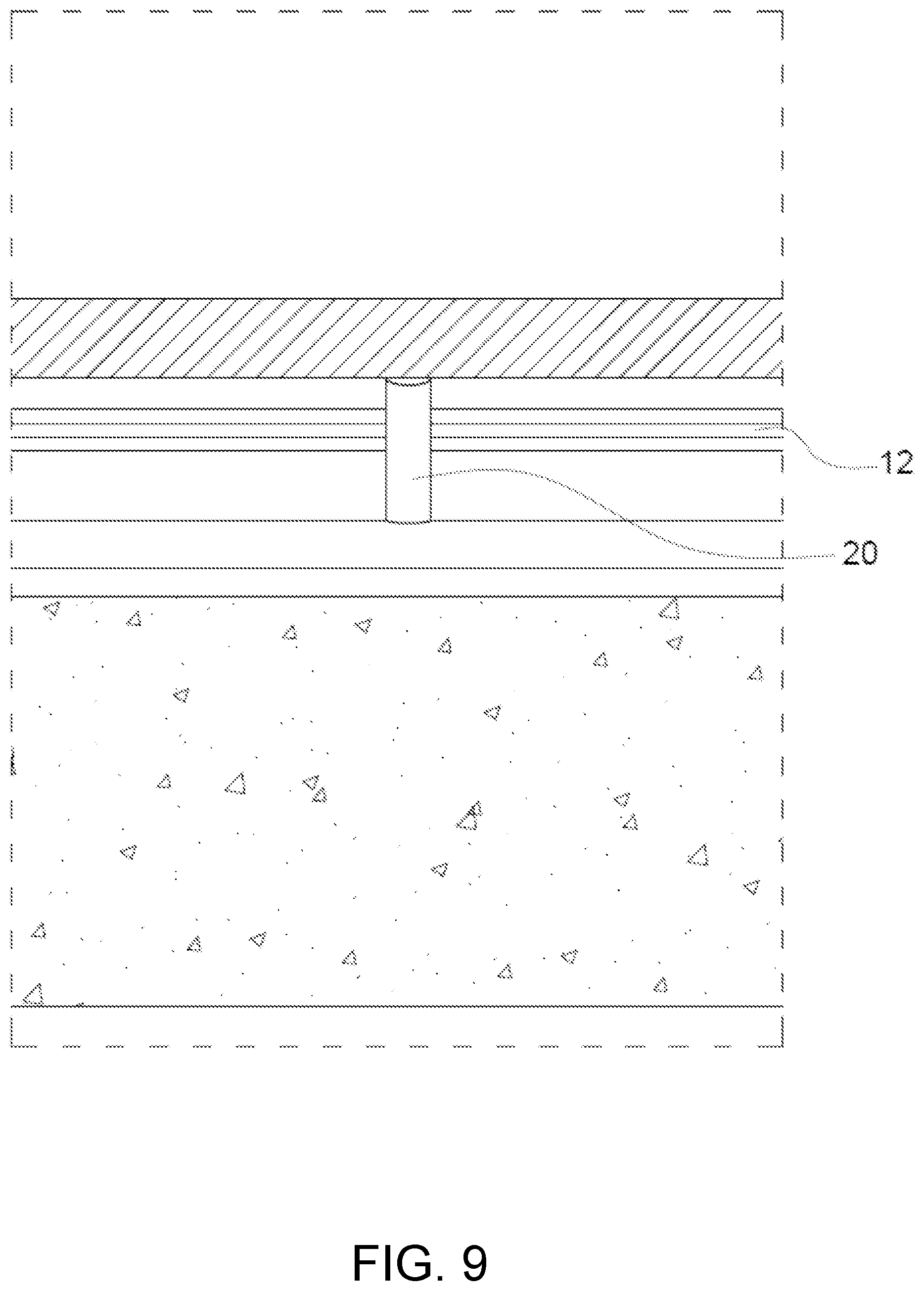 Patent US12480313 Figure 9 – Siding with integrated rainscreen for concrete wall or block construction