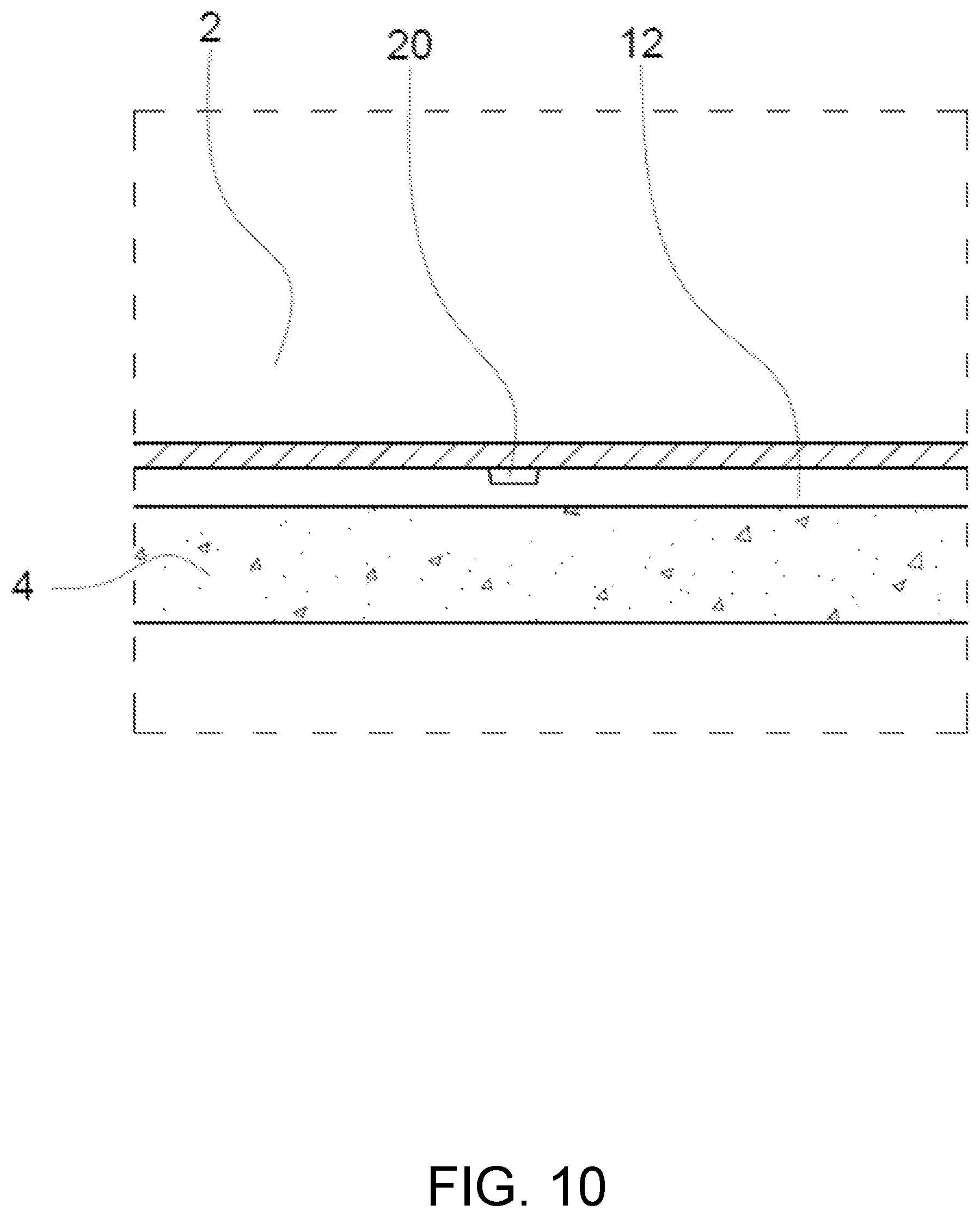 Patent US12480313 Figure 10 – Siding with integrated rainscreen for concrete wall or block construction
