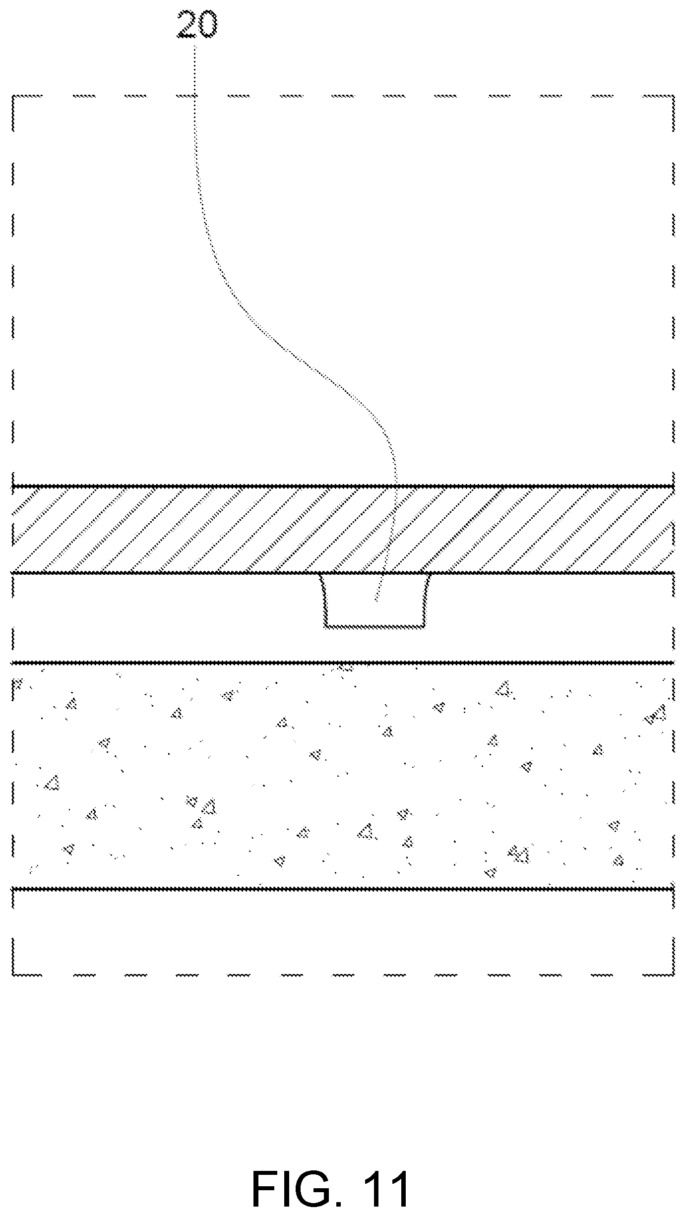 Patent US12480313 Figure 11 – Siding with integrated rainscreen for concrete wall or block construction