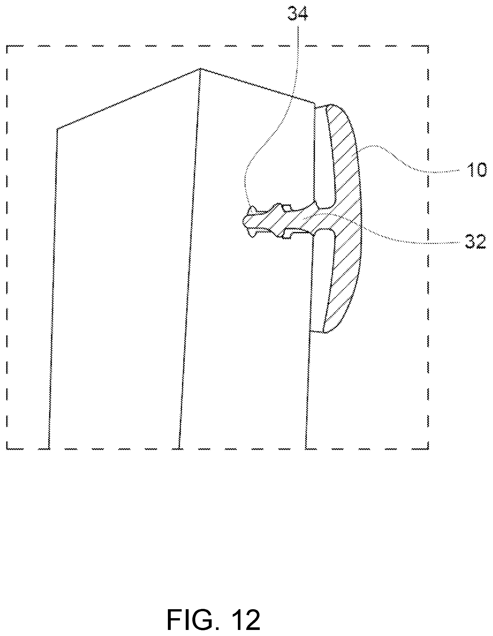 Patent US12480313 Figure 12 – Siding with integrated rainscreen for concrete wall or block construction