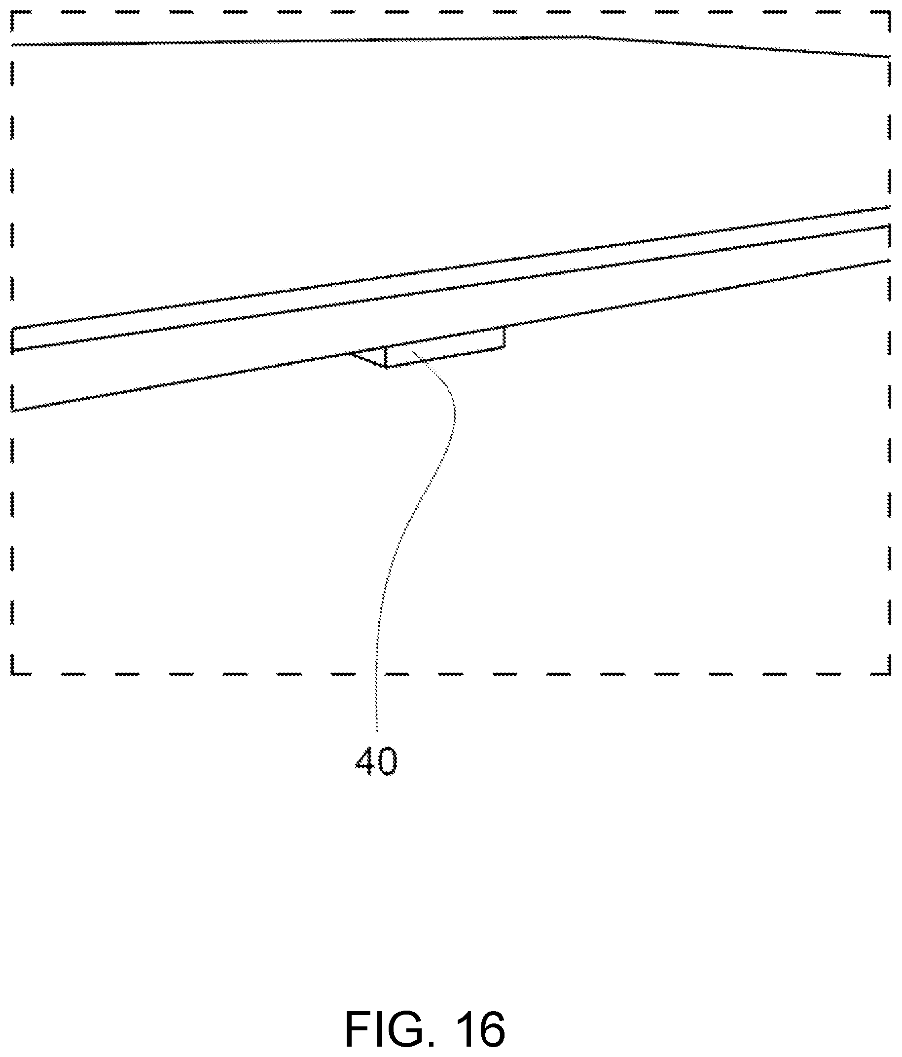 Patent US12480313 Figure 16 – Siding with integrated rainscreen for concrete wall or block construction