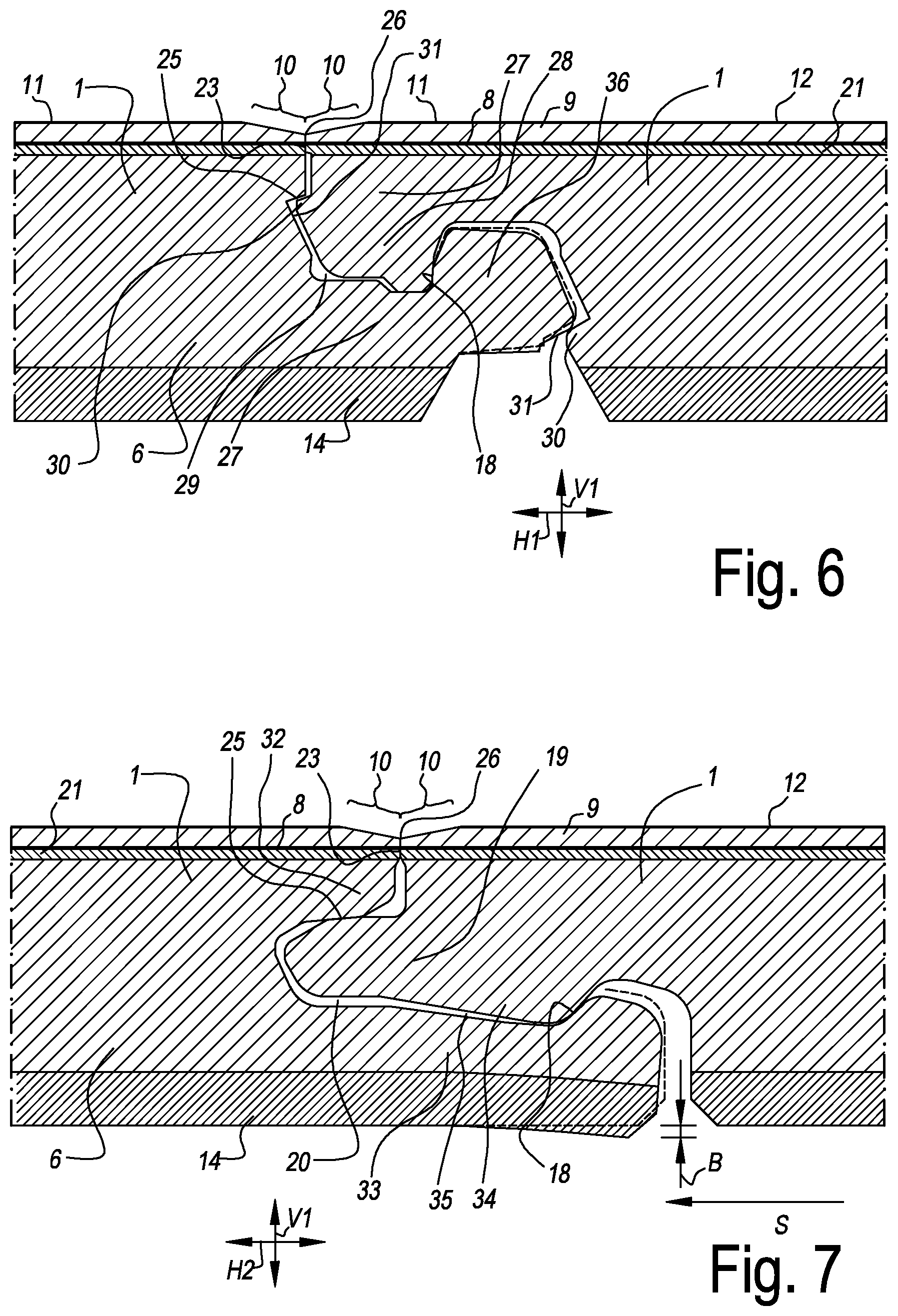 Patent US12480315 Figure 3 – Coated panel