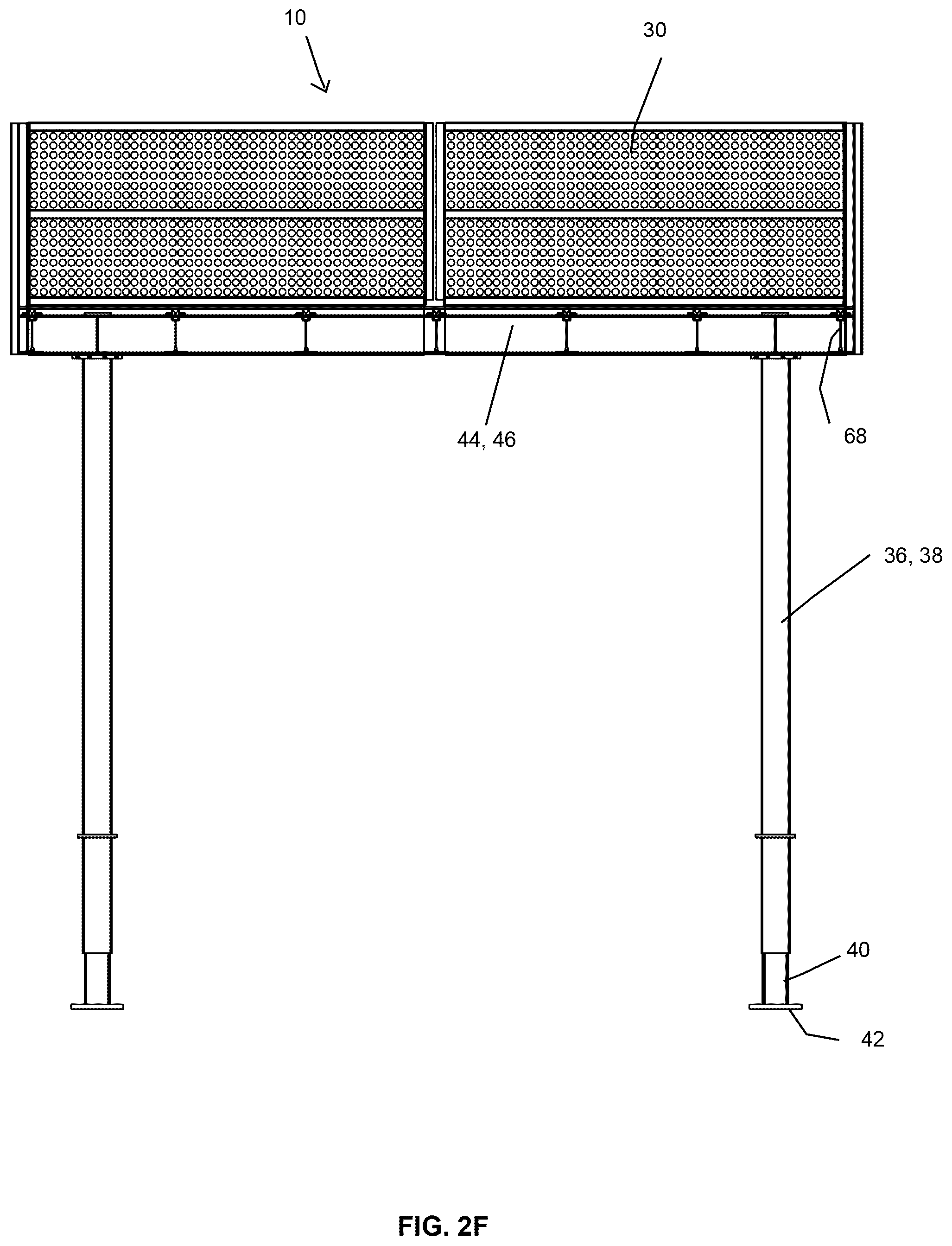 Patent US12480317 Figure 13 – Sidewalk shed
