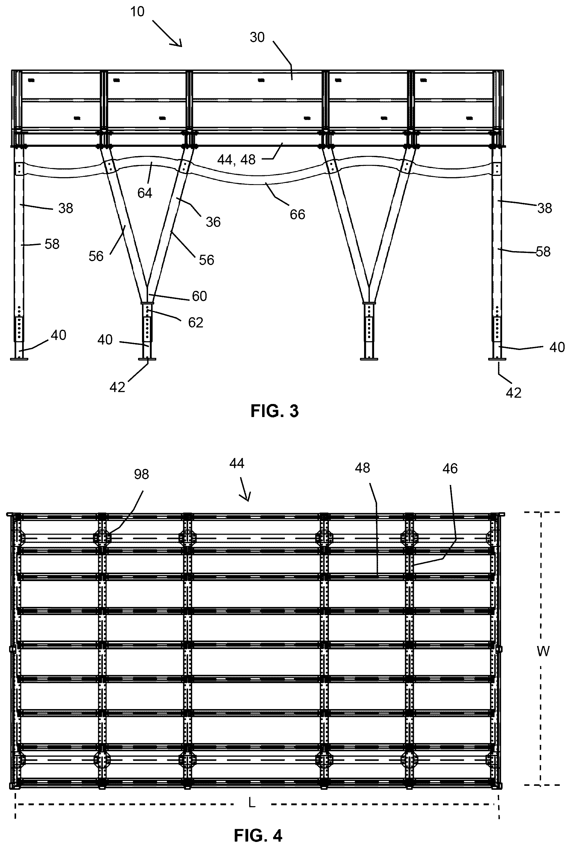 Patent US12480317 Figure 15 – Sidewalk shed