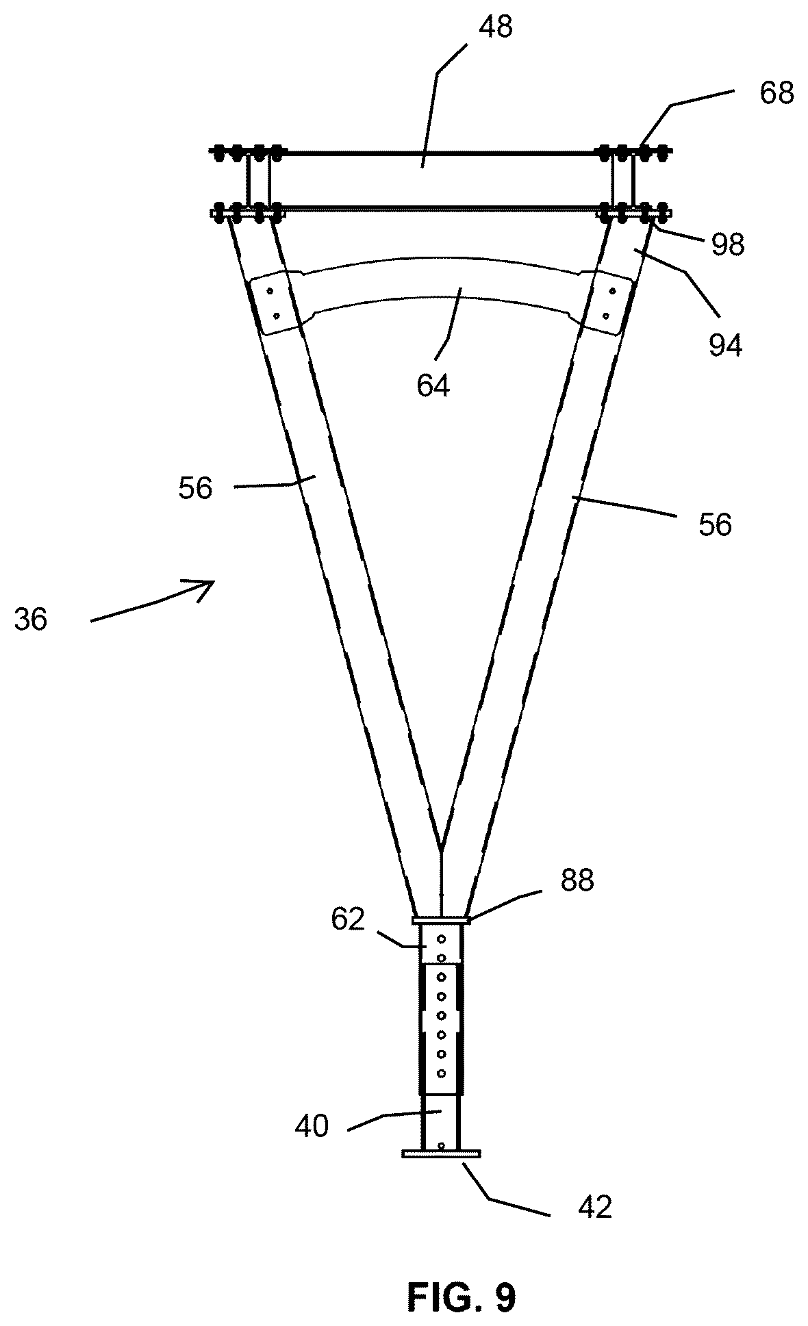 Patent US12480317 Figure 19 – Sidewalk shed