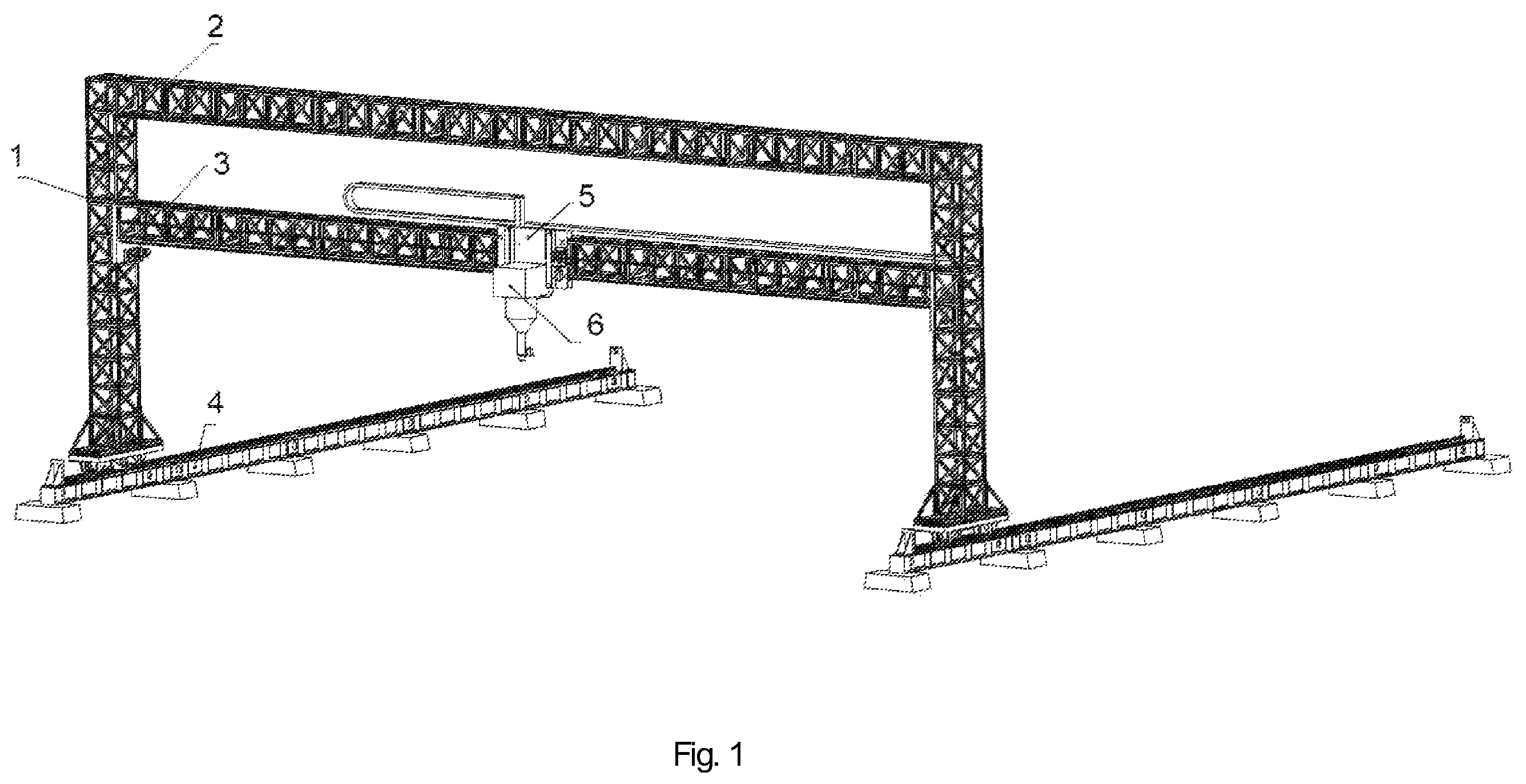 Patent US12480318 Figure 1 – Gantry-type 3D printer