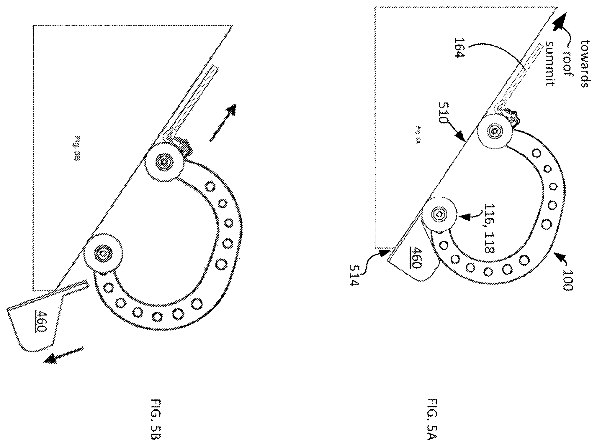 Patent US12480319 Figure 4 – Roof-anchoring systems and methods
