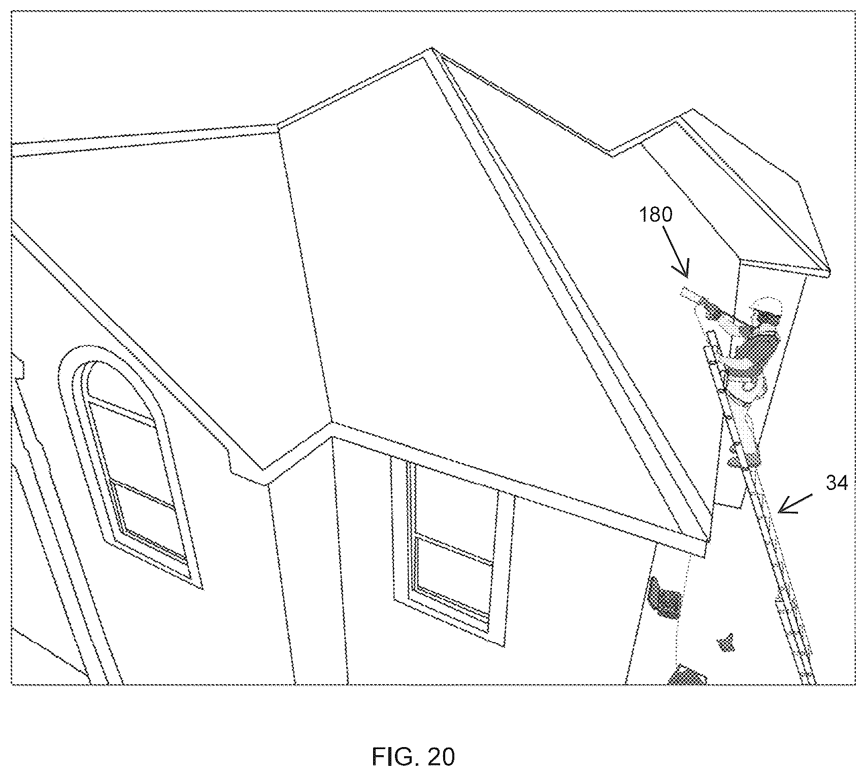 Patent US12480319 Figure 18 – Roof-anchoring systems and methods