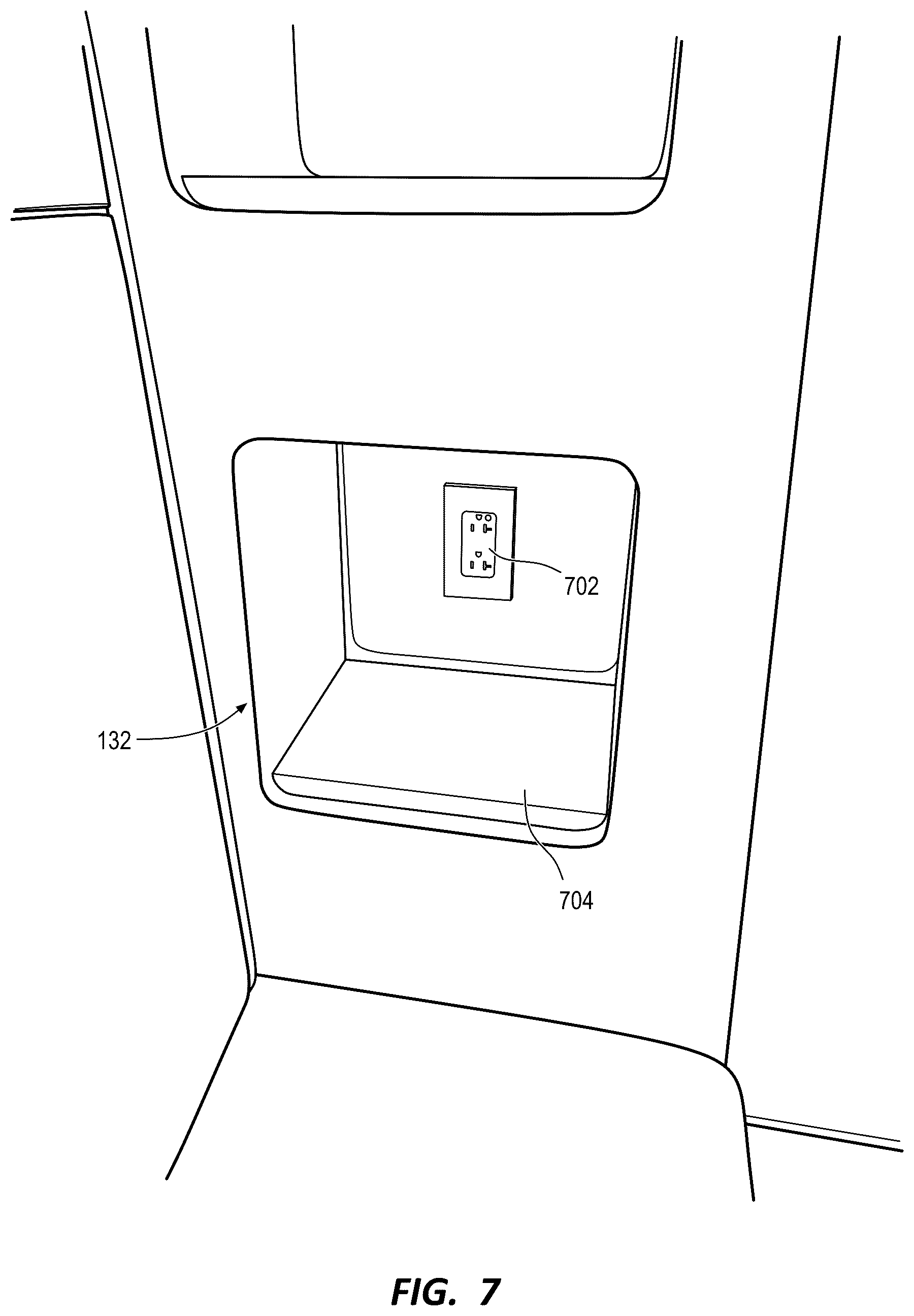 Patent US12480320 Figure 8 – Modular treatment, examination, and waiting station