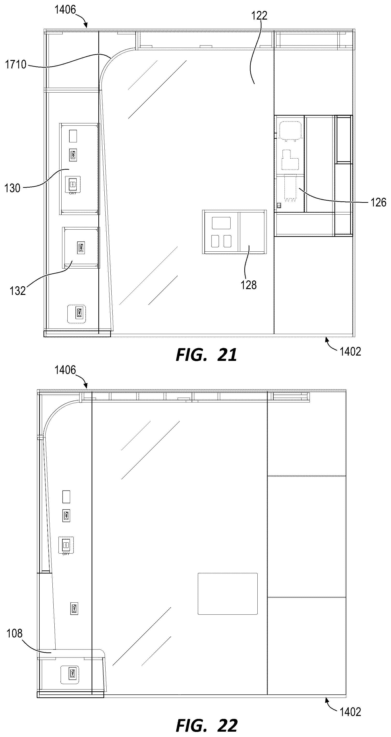 Patent US12480320 Figure 19 – Modular treatment, examination, and waiting station