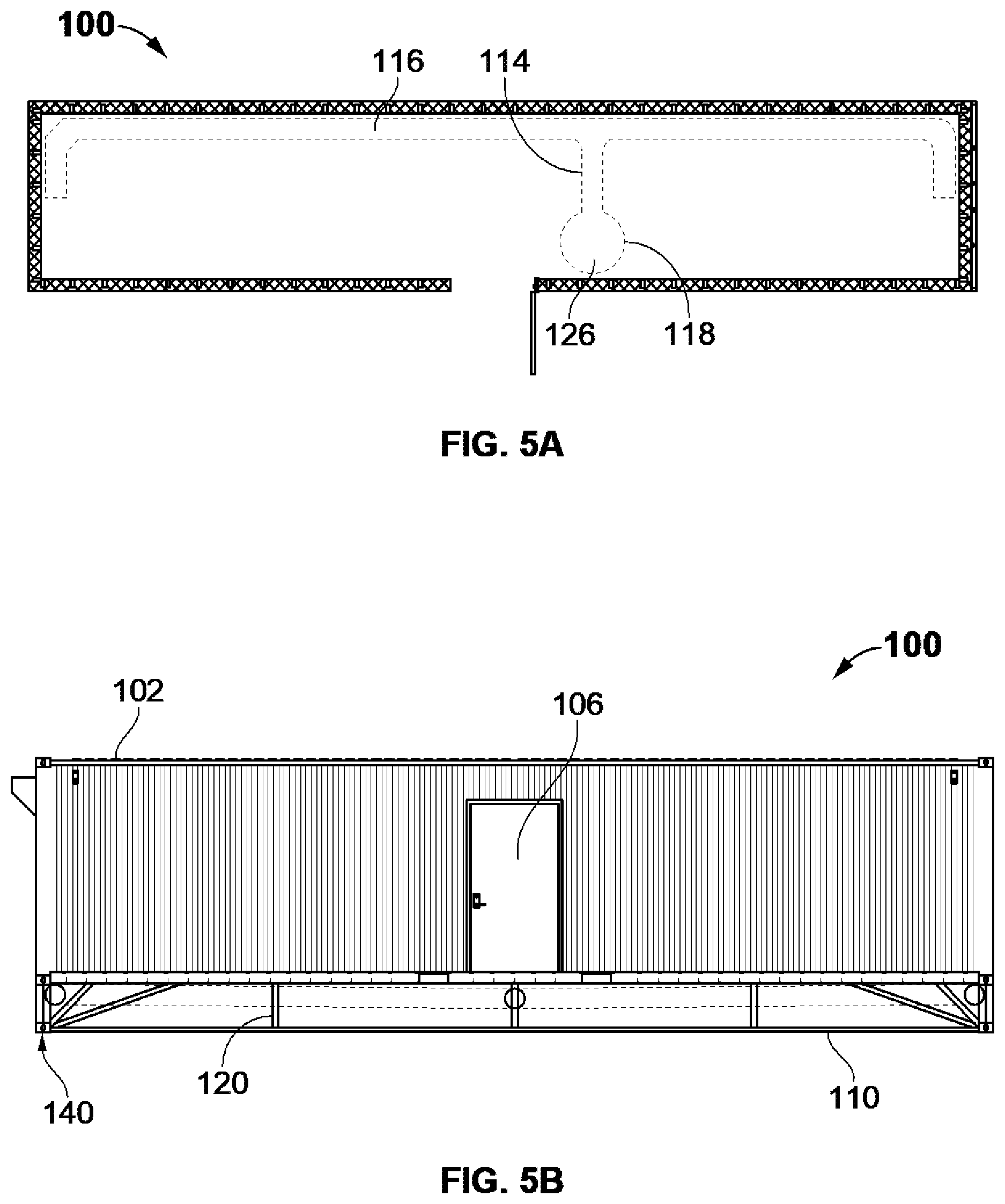 Patent US12480321 Figure 4 – Personal protective equipment decontamination facility in a container