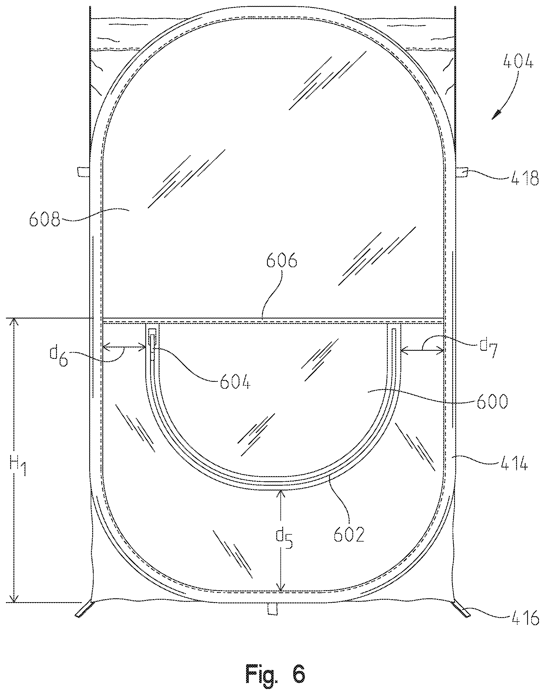 Patent US12480327 Figure 6 – Collapsible enclosure