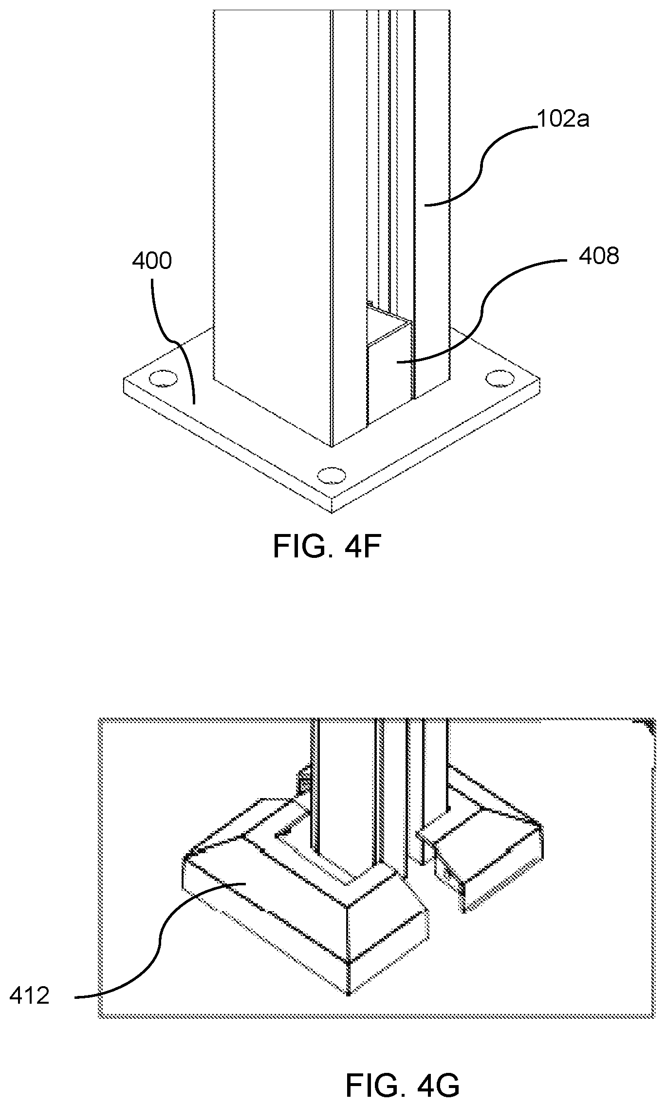 Patent US12480328 Figure 8 – System and method for vertical and horizontal in-fill installation