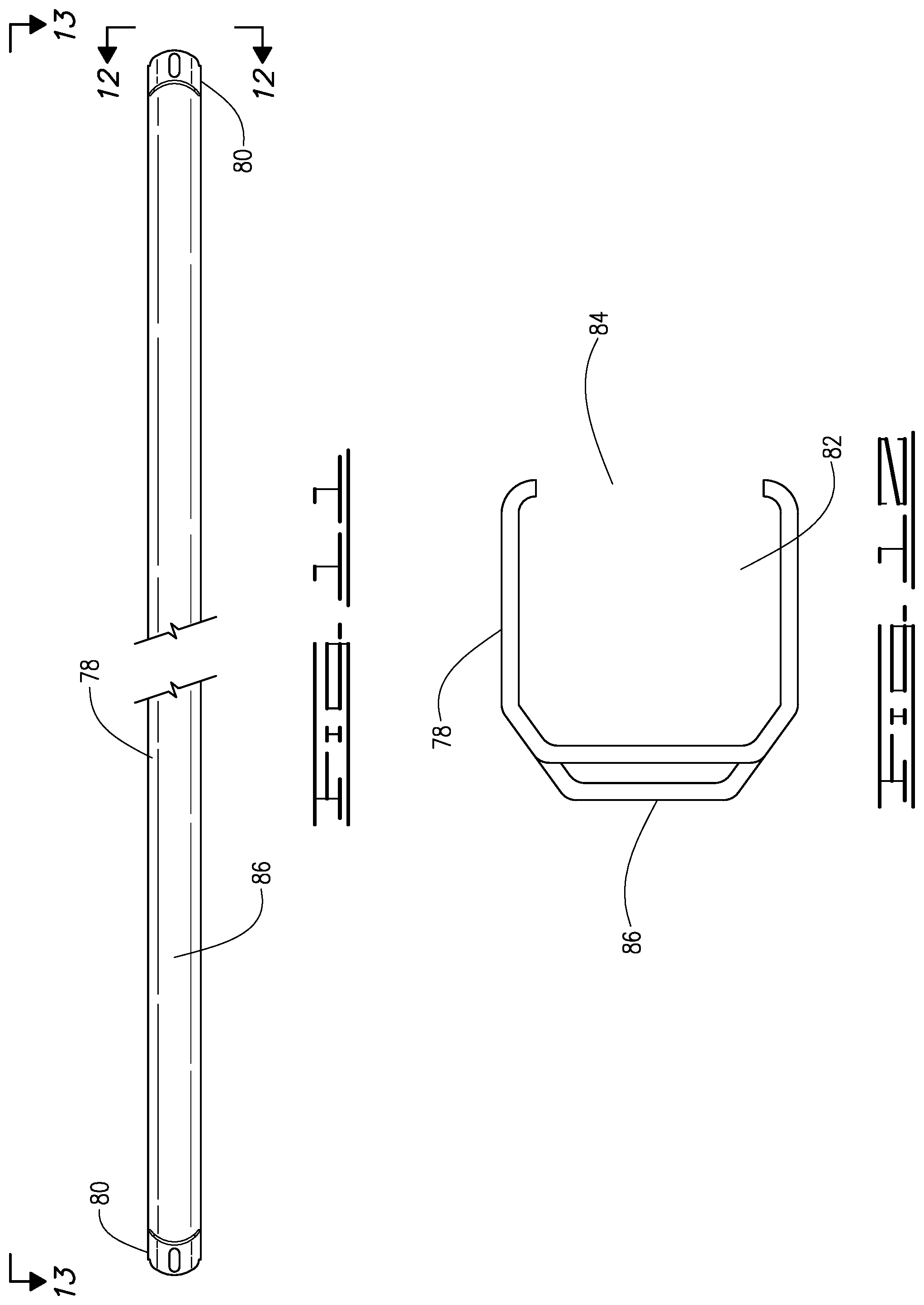 Patent US12480329 Figure 8 – Cable-reinforced barrier