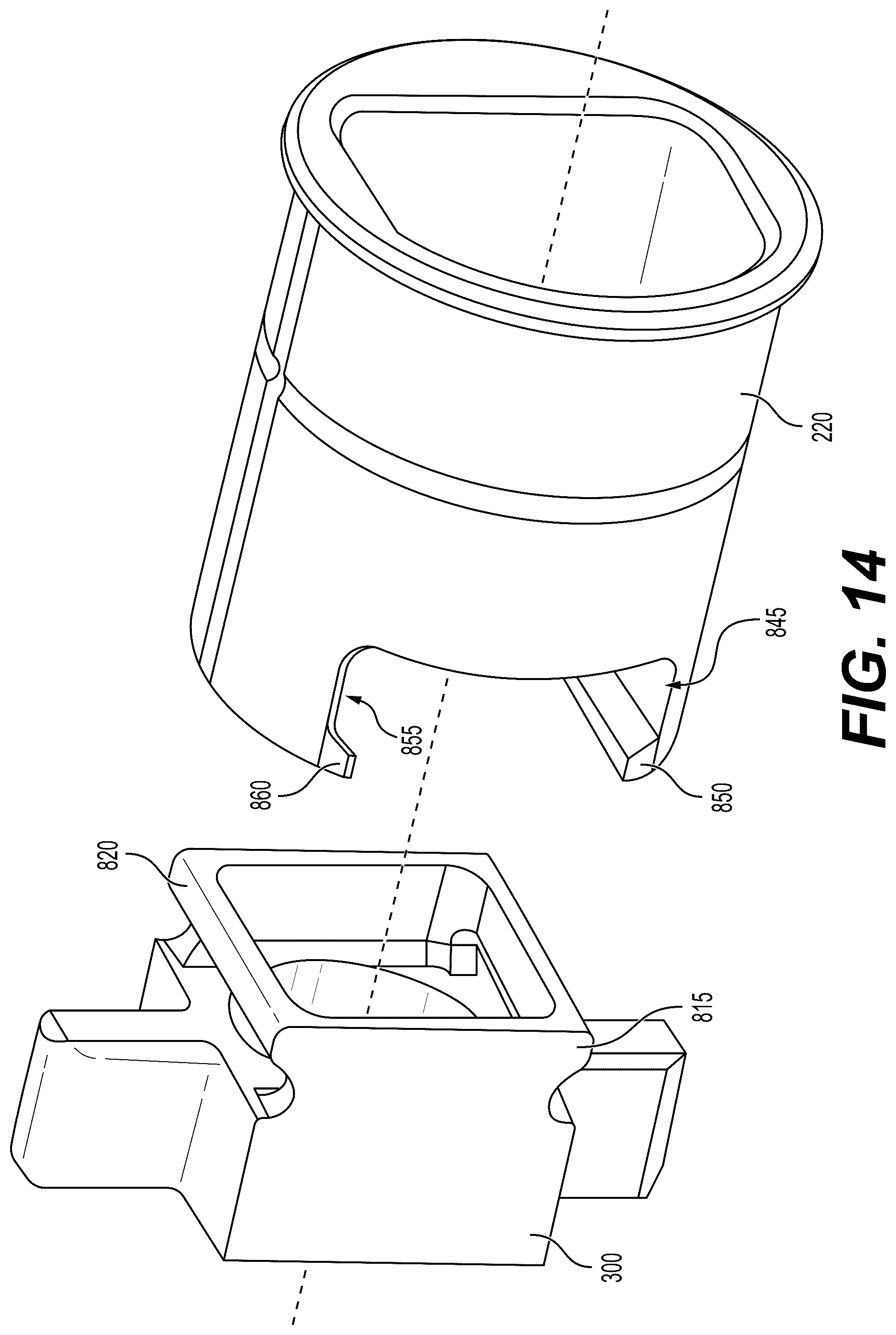 Patent US12480331 Figure 13 – Shear pin latch receptacle assembly for aircraft doors