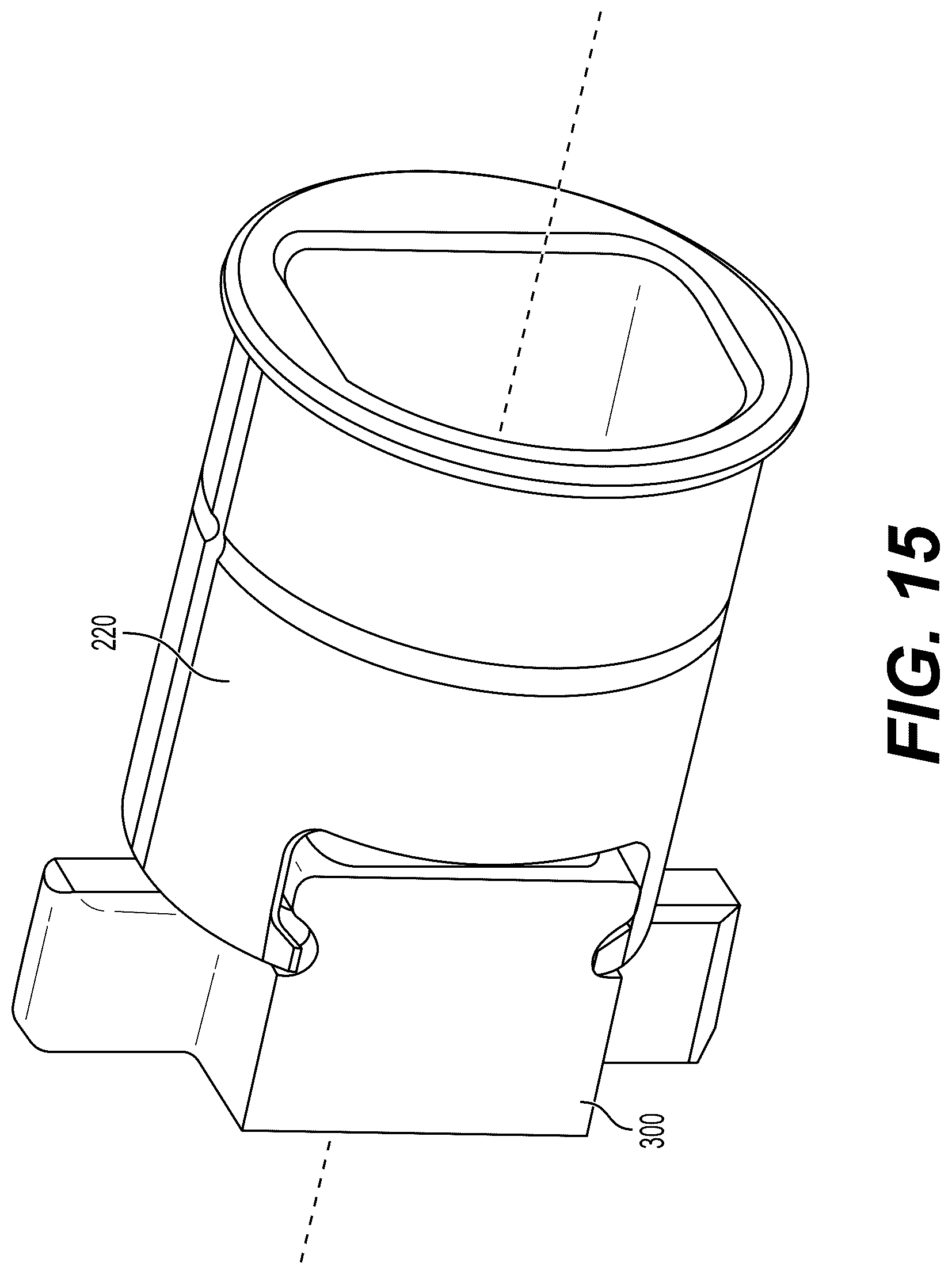 Patent US12480331 Figure 14 – Shear pin latch receptacle assembly for aircraft doors