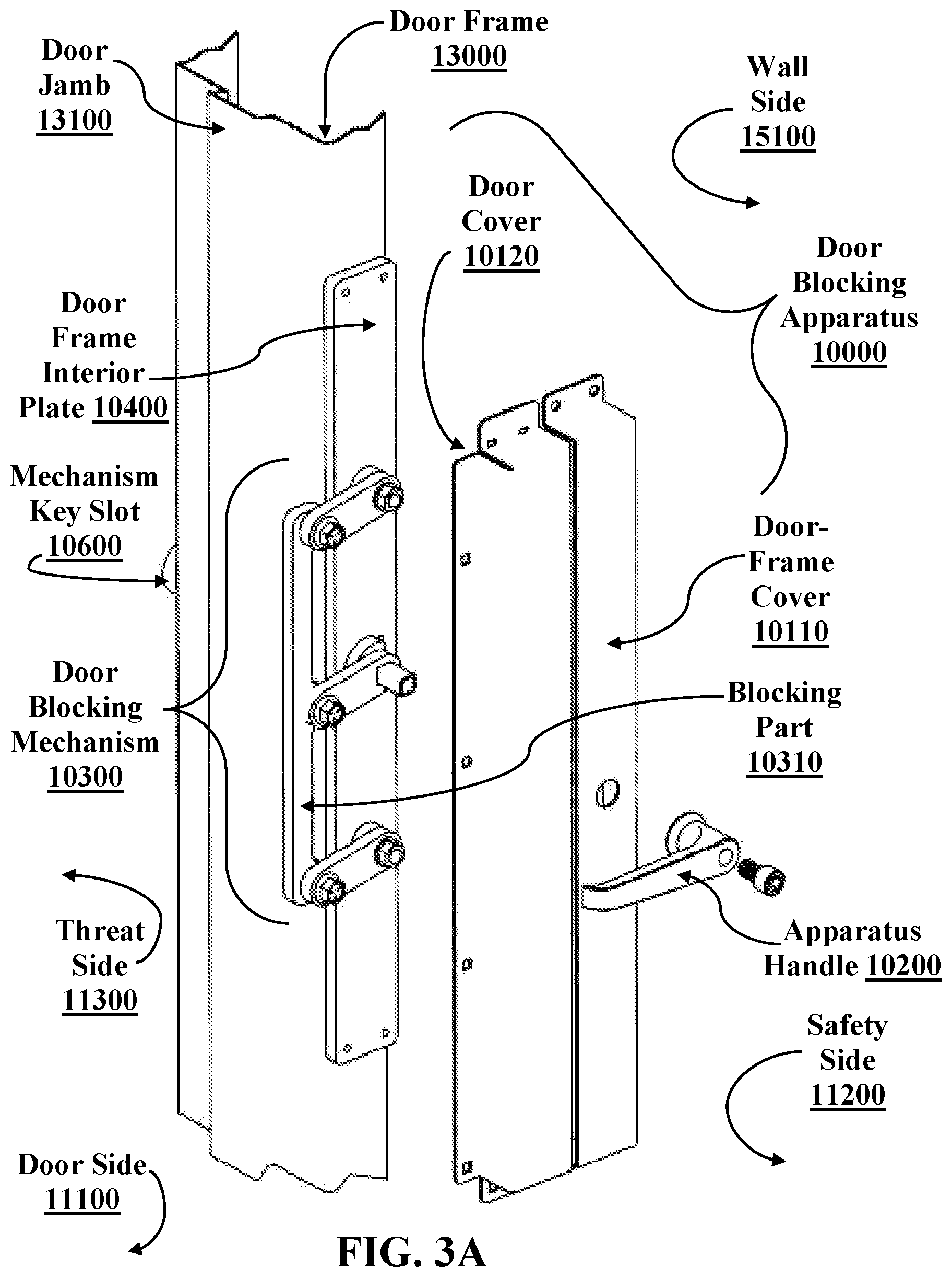 Patent US12480332 Figure 4 – Systems and methods for preventing the opening of a door by unauthorized personnel