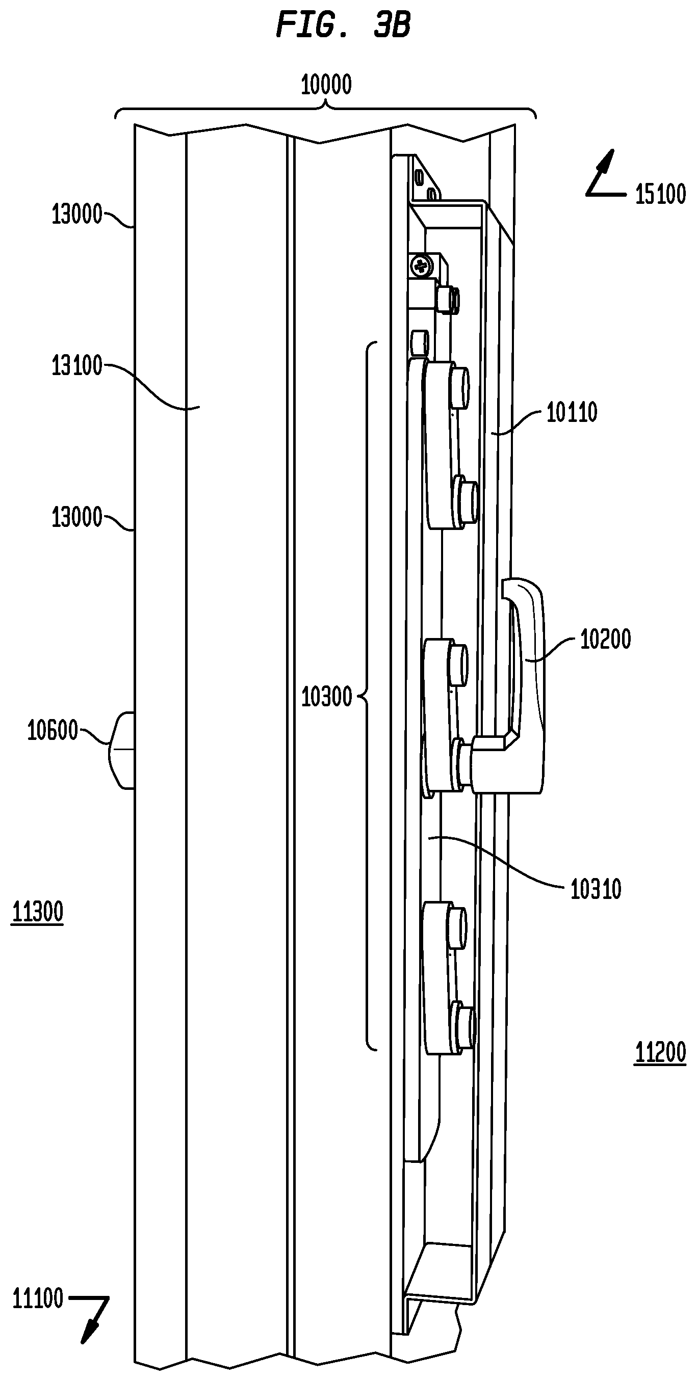Patent US12480332 Figure 5 – Systems and methods for preventing the opening of a door by unauthorized personnel