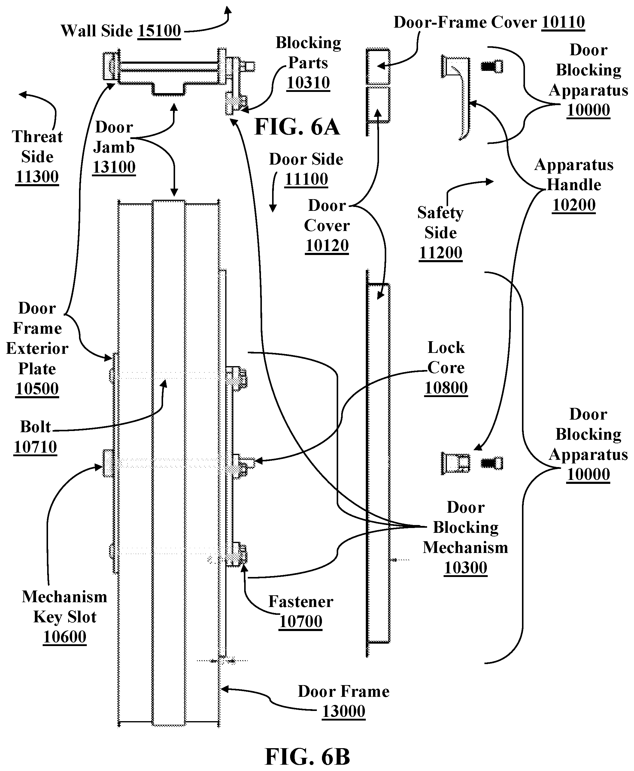 Patent US12480332 Figure 9 – Systems and methods for preventing the opening of a door by unauthorized personnel