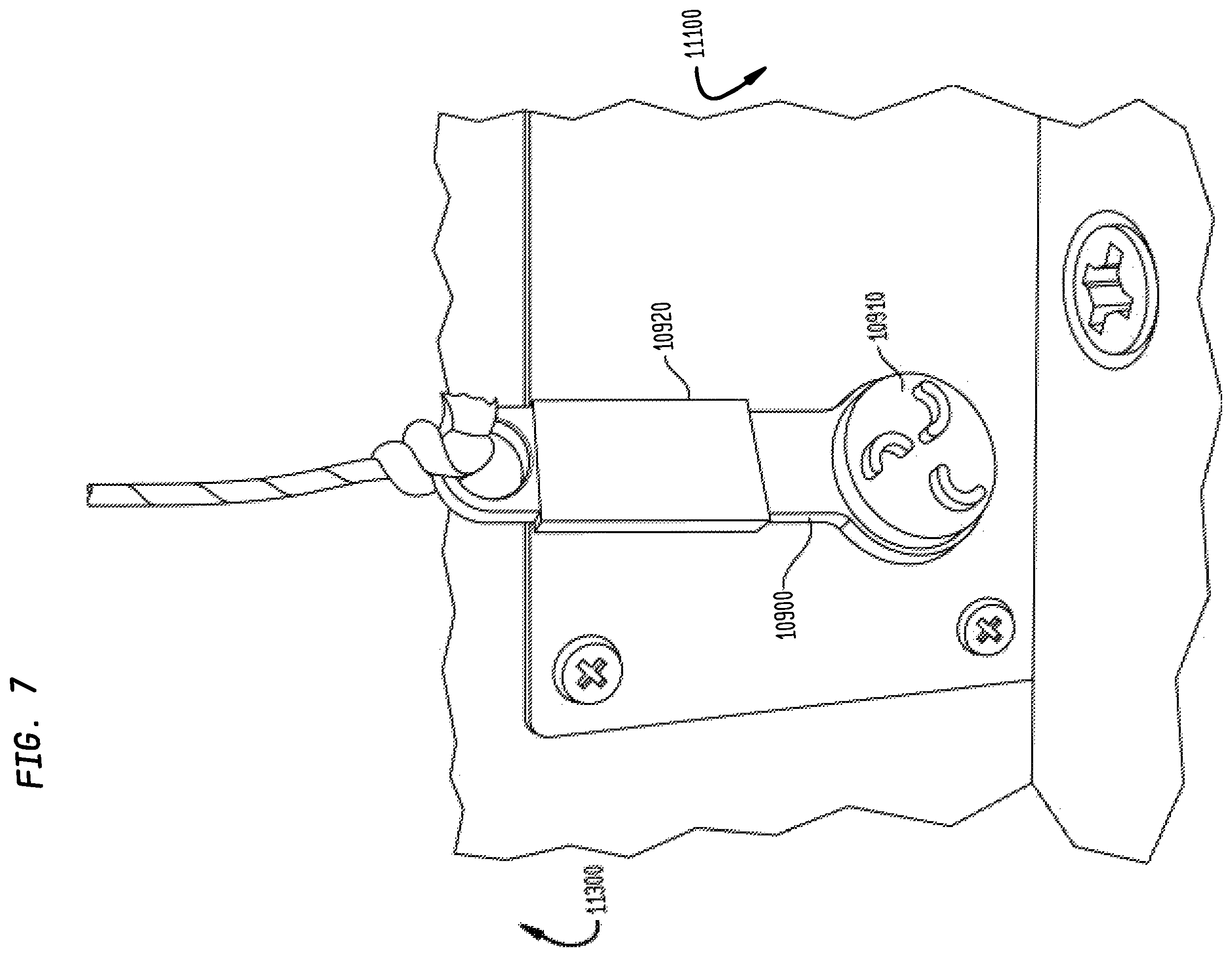 Patent US12480332 Figure 10 – Systems and methods for preventing the opening of a door by unauthorized personnel