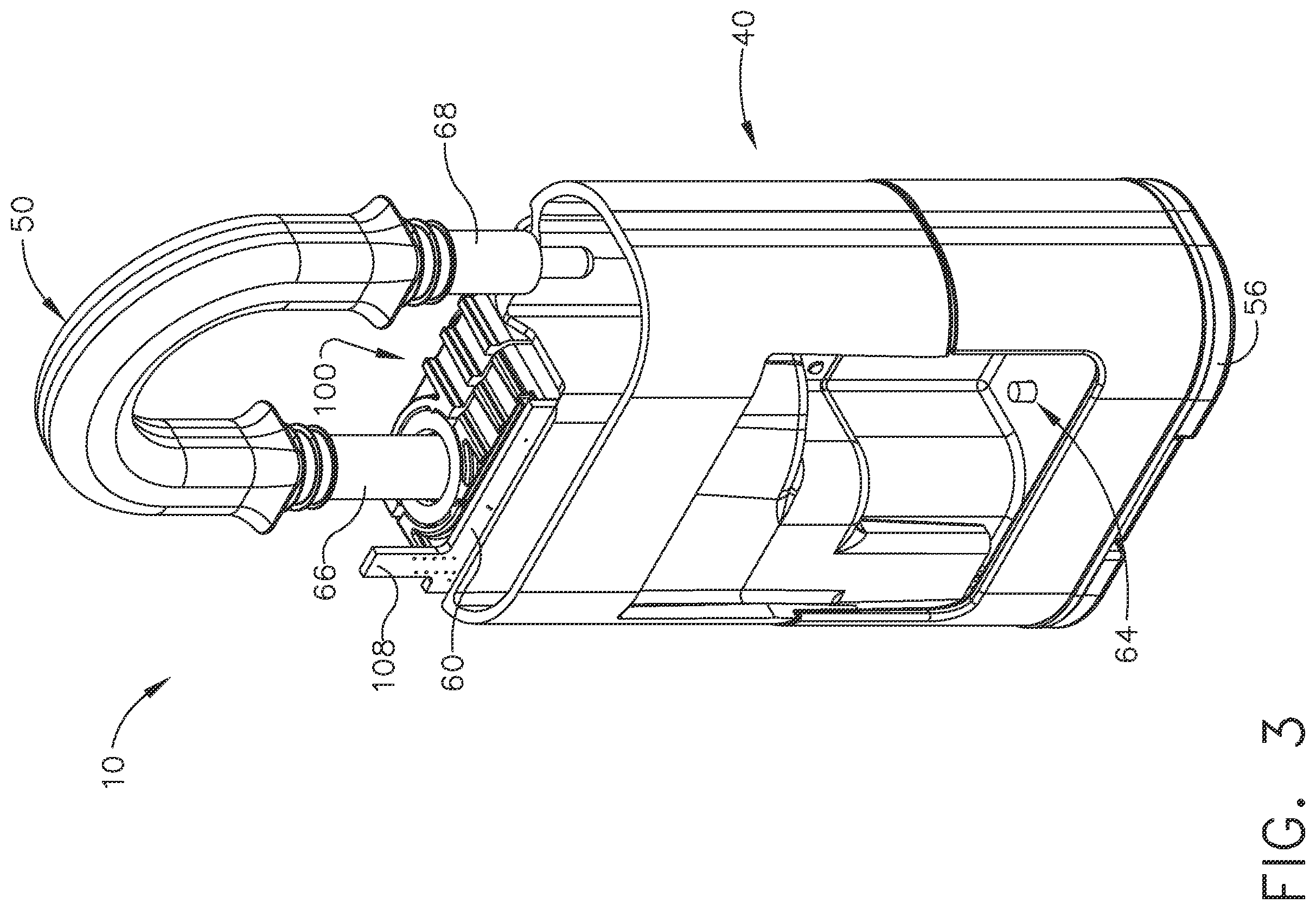 Patent US12480333 Figure 3 – Electronic lockbox
